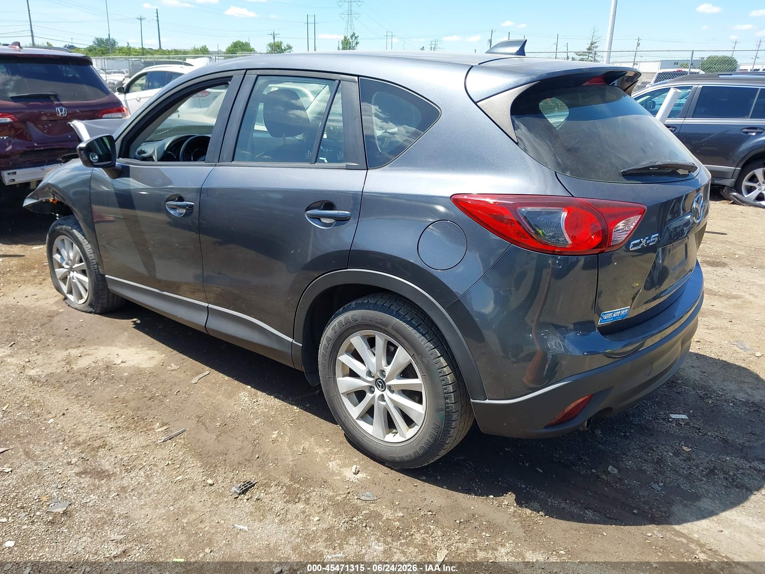 2013 Mazda Cx-5 Sport Gray vin: JM3KE2BE4D0111436