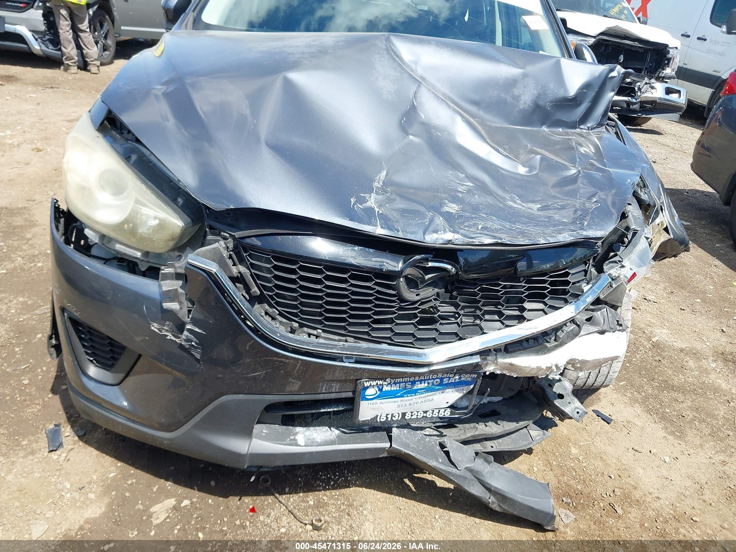 2013 Mazda Cx-5 Sport Gray vin: JM3KE2BE4D0111436