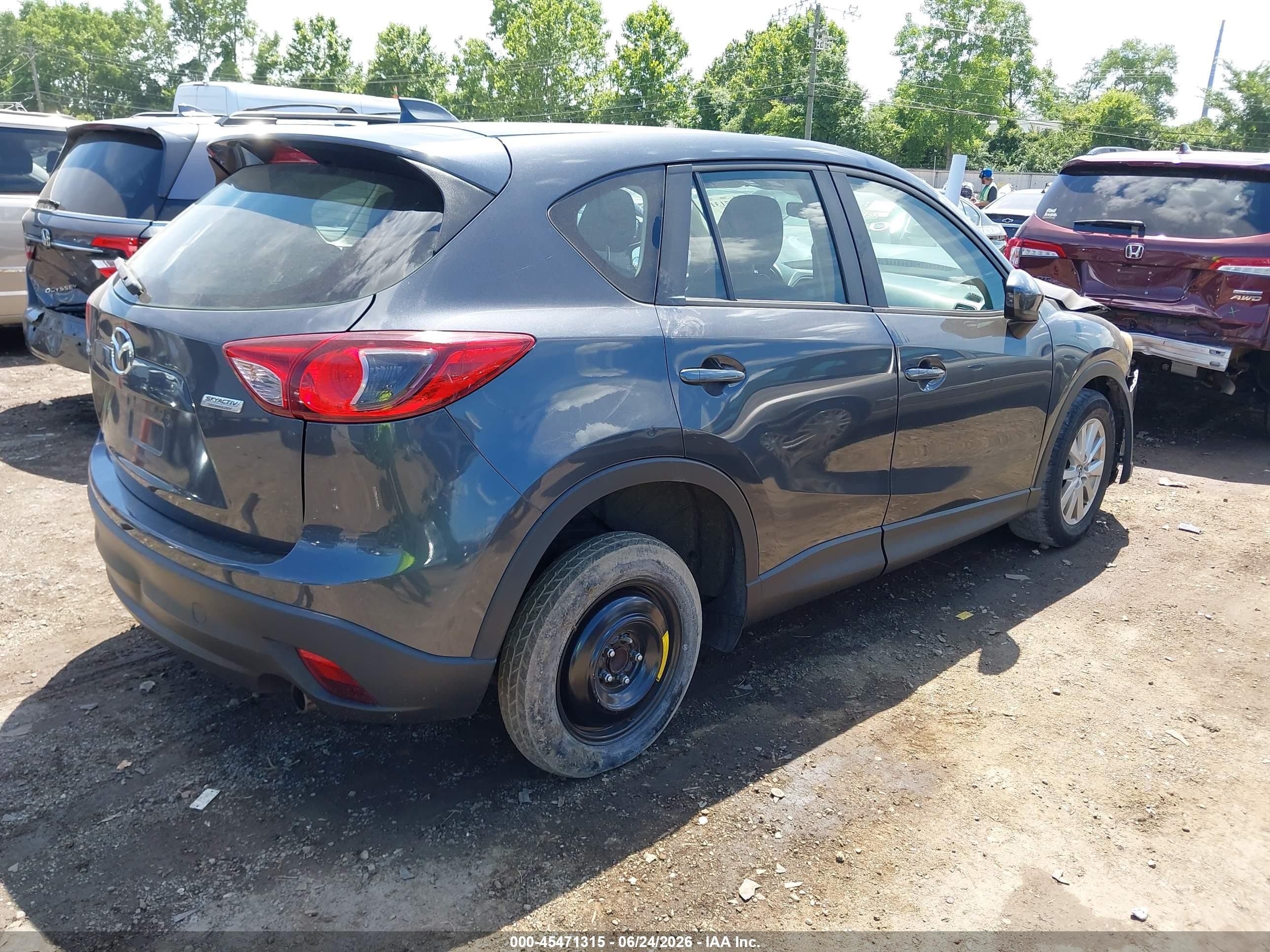 2013 Mazda Cx-5 Sport Gray vin: JM3KE2BE4D0111436