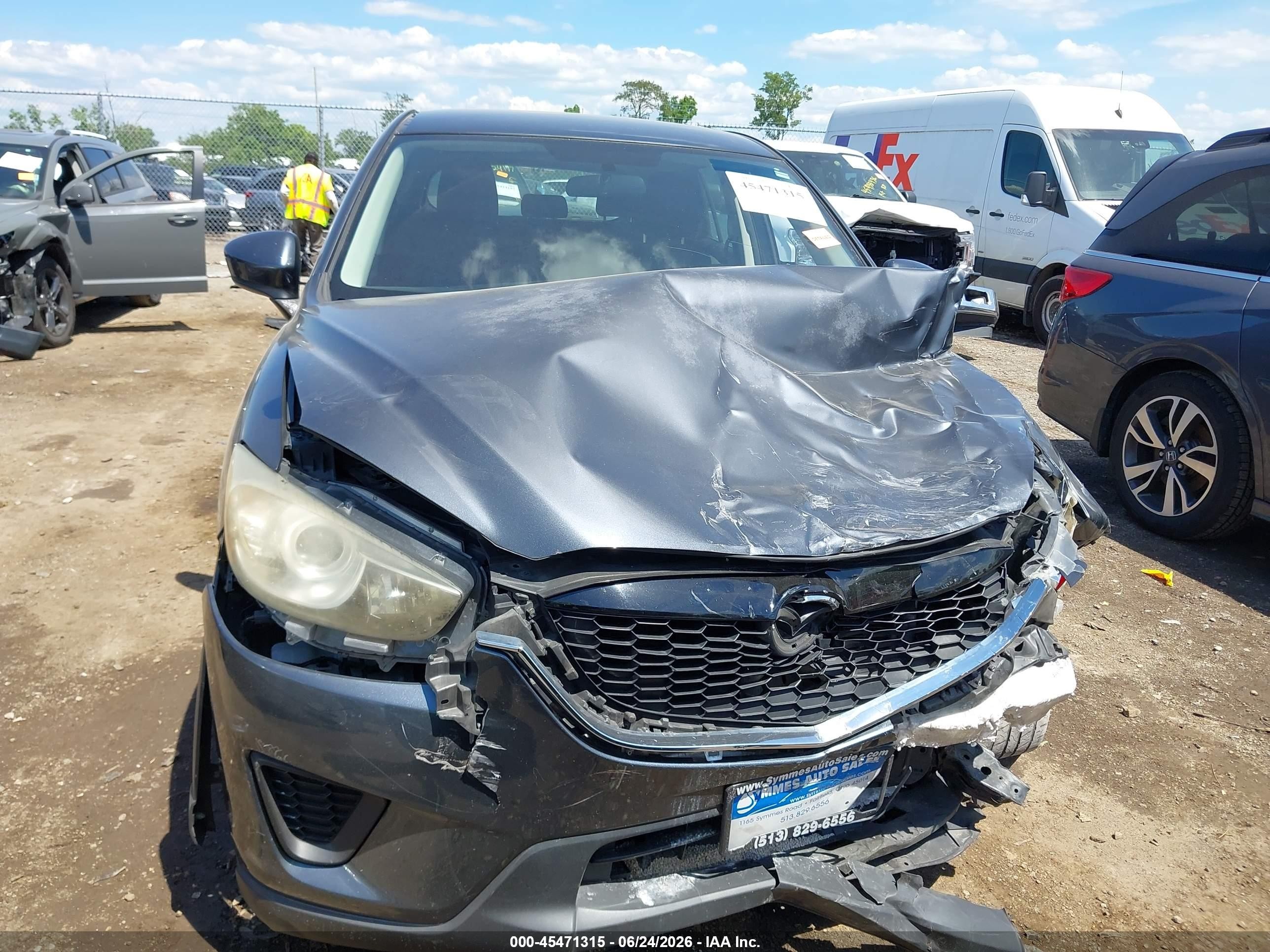 2013 Mazda Cx-5 Sport Gray vin: JM3KE2BE4D0111436