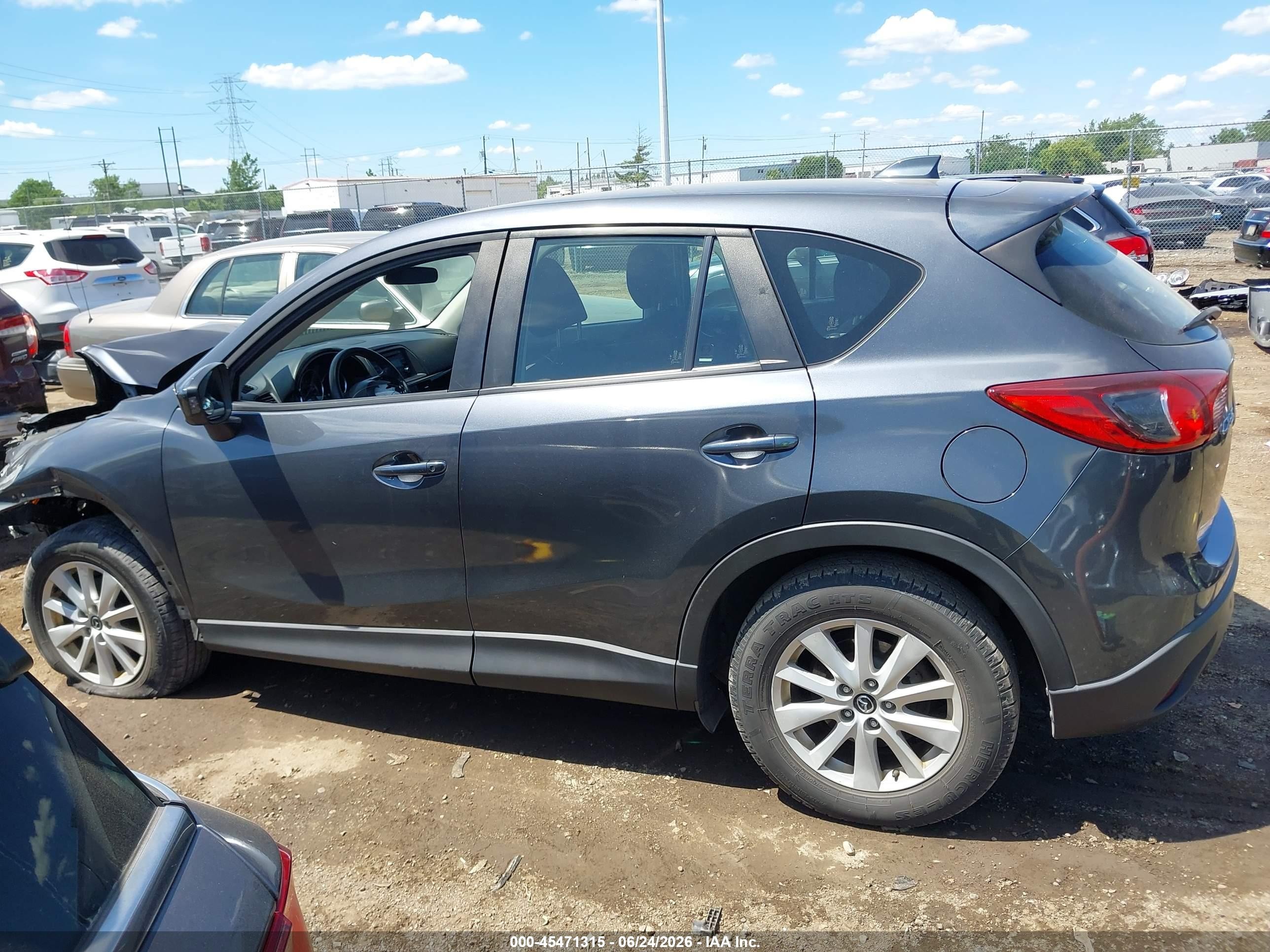 2013 Mazda Cx-5 Sport Gray vin: JM3KE2BE4D0111436