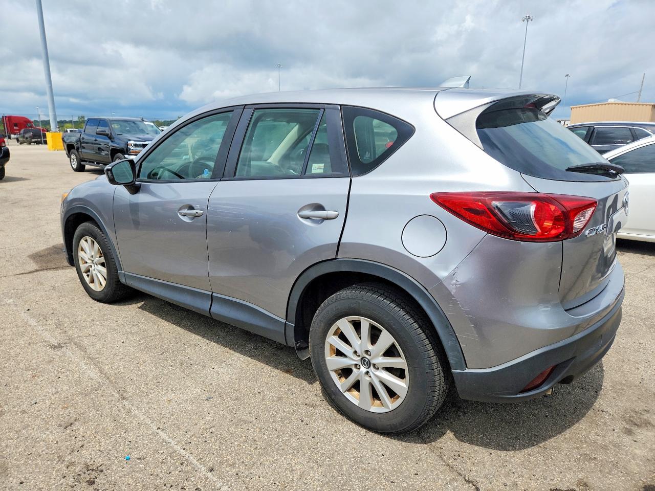2014 Mazda Cx-5 Sport Silver vin: JM3KE2BE4E0331600