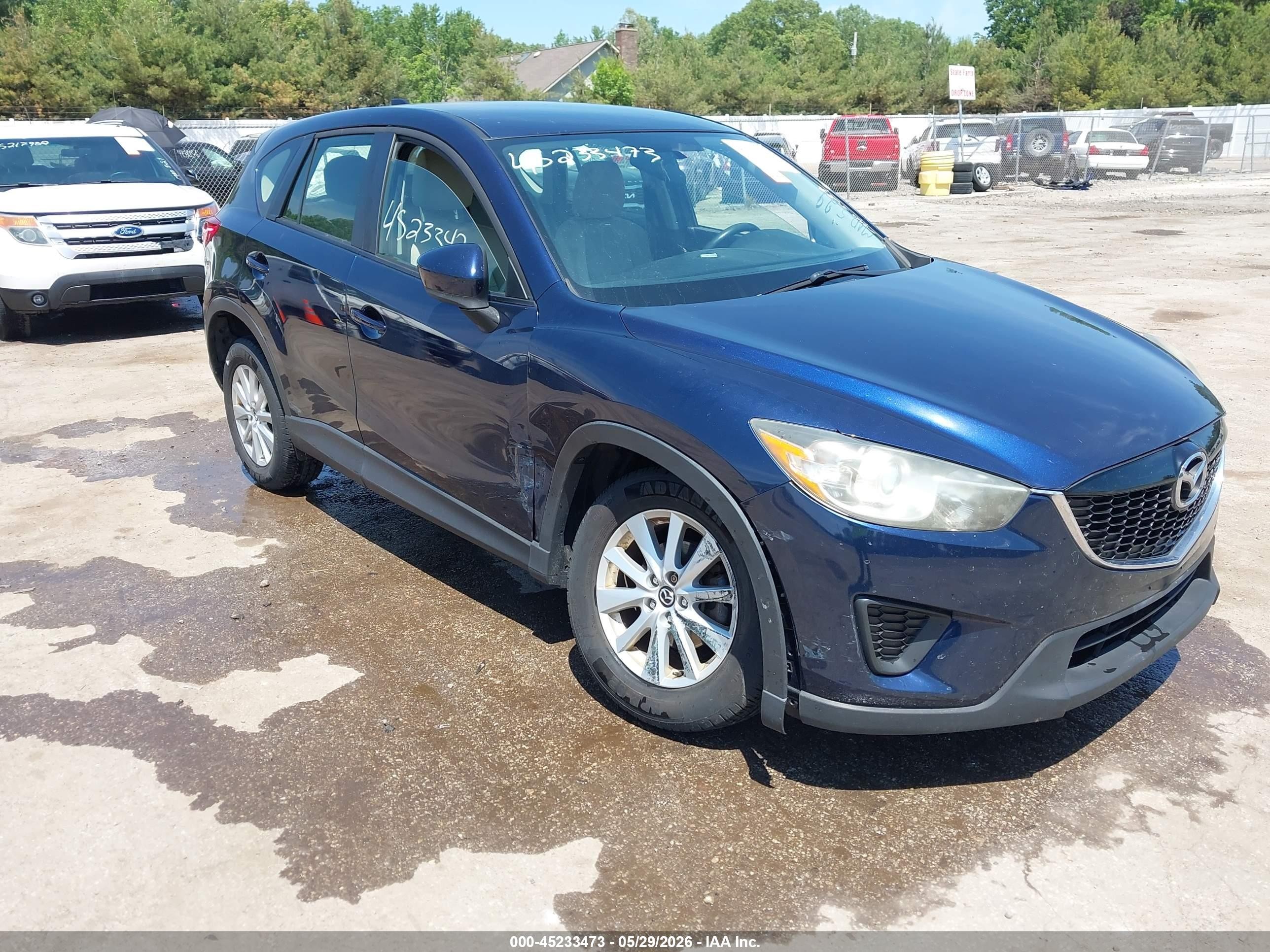 2014 Mazda Cx-5 Sport Blue vin: JM3KE2BE4E0371983