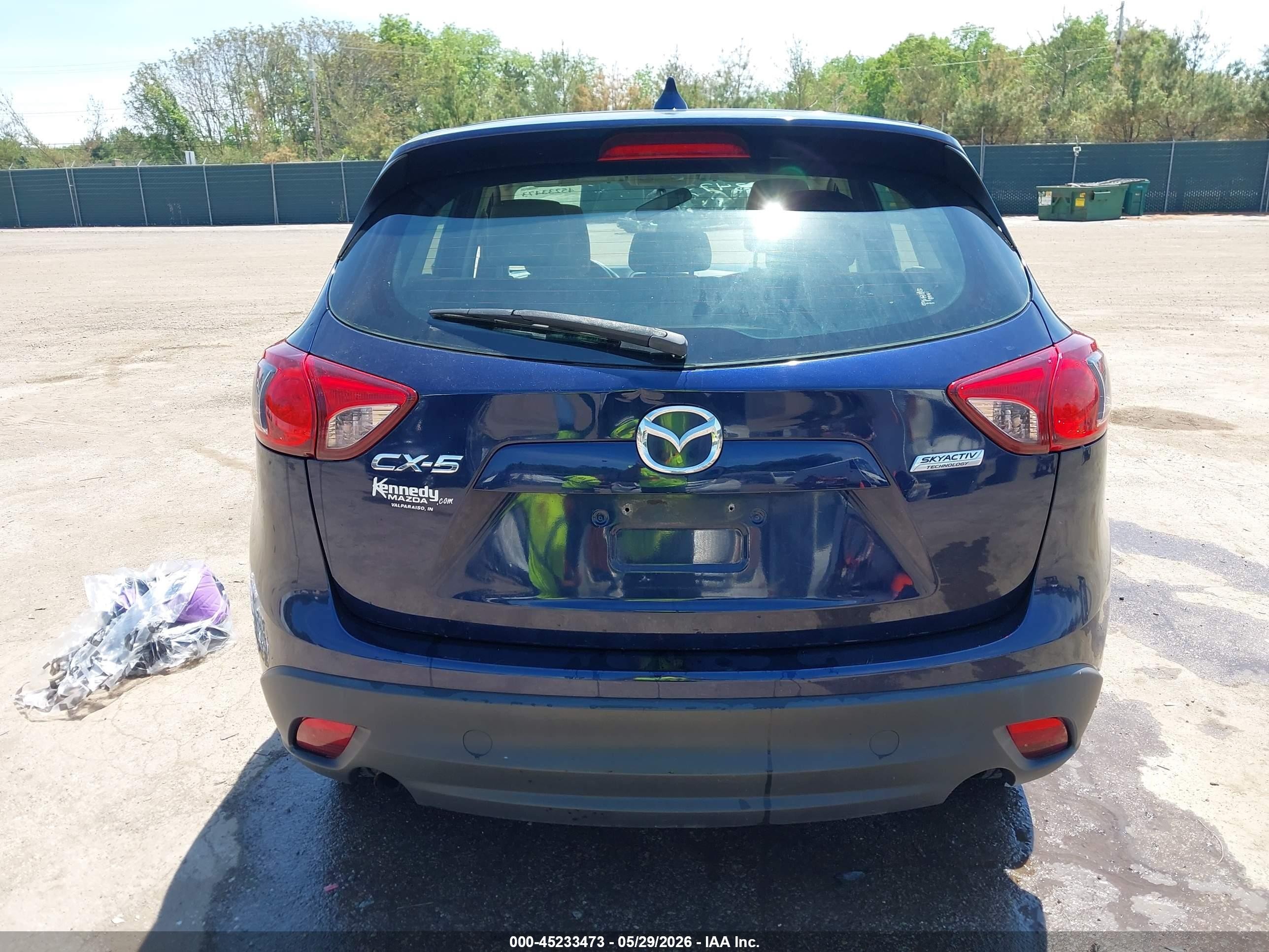 2014 Mazda Cx-5 Sport Blue vin: JM3KE2BE4E0371983