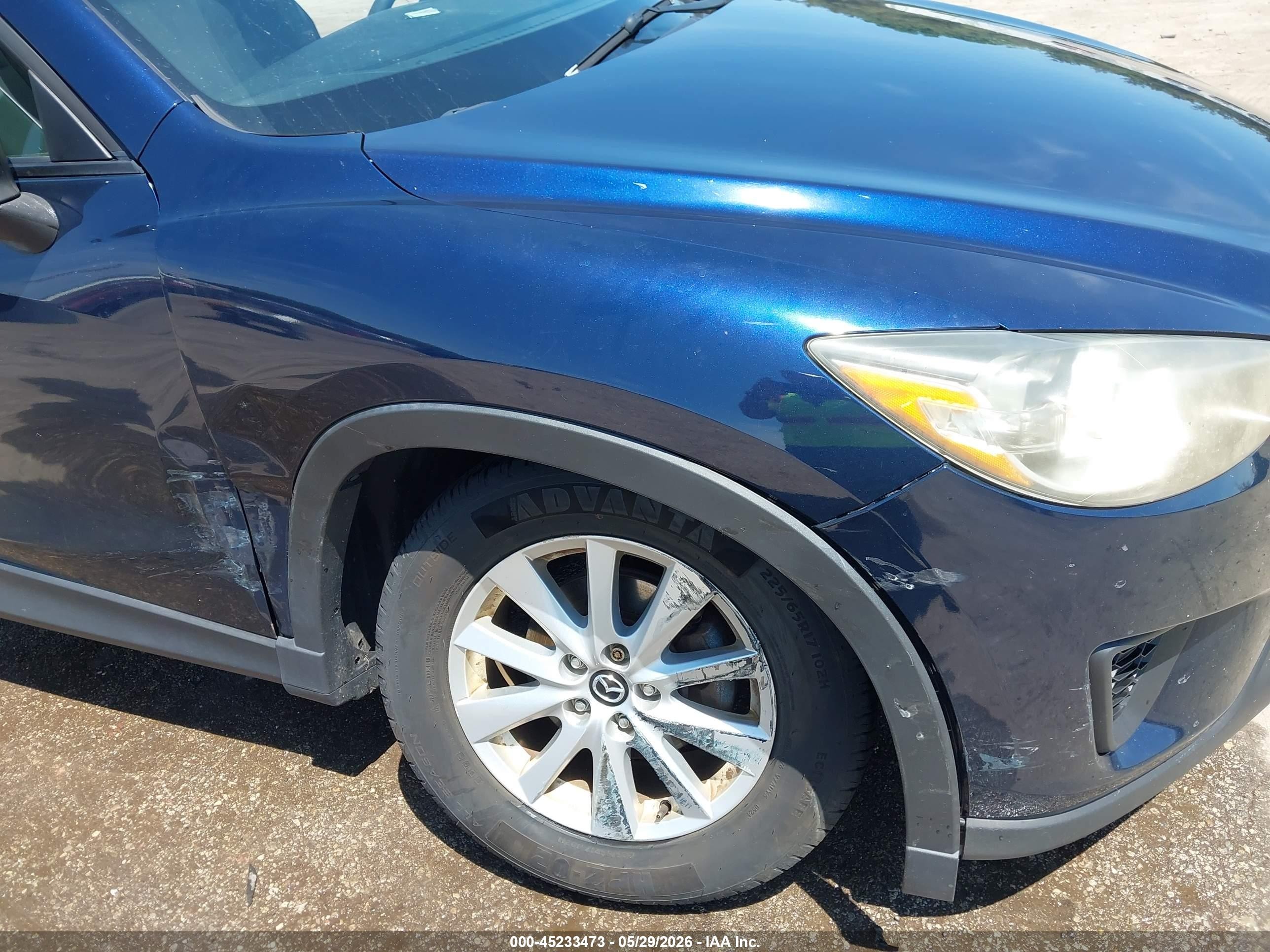 2014 Mazda Cx-5 Sport Blue vin: JM3KE2BE4E0371983