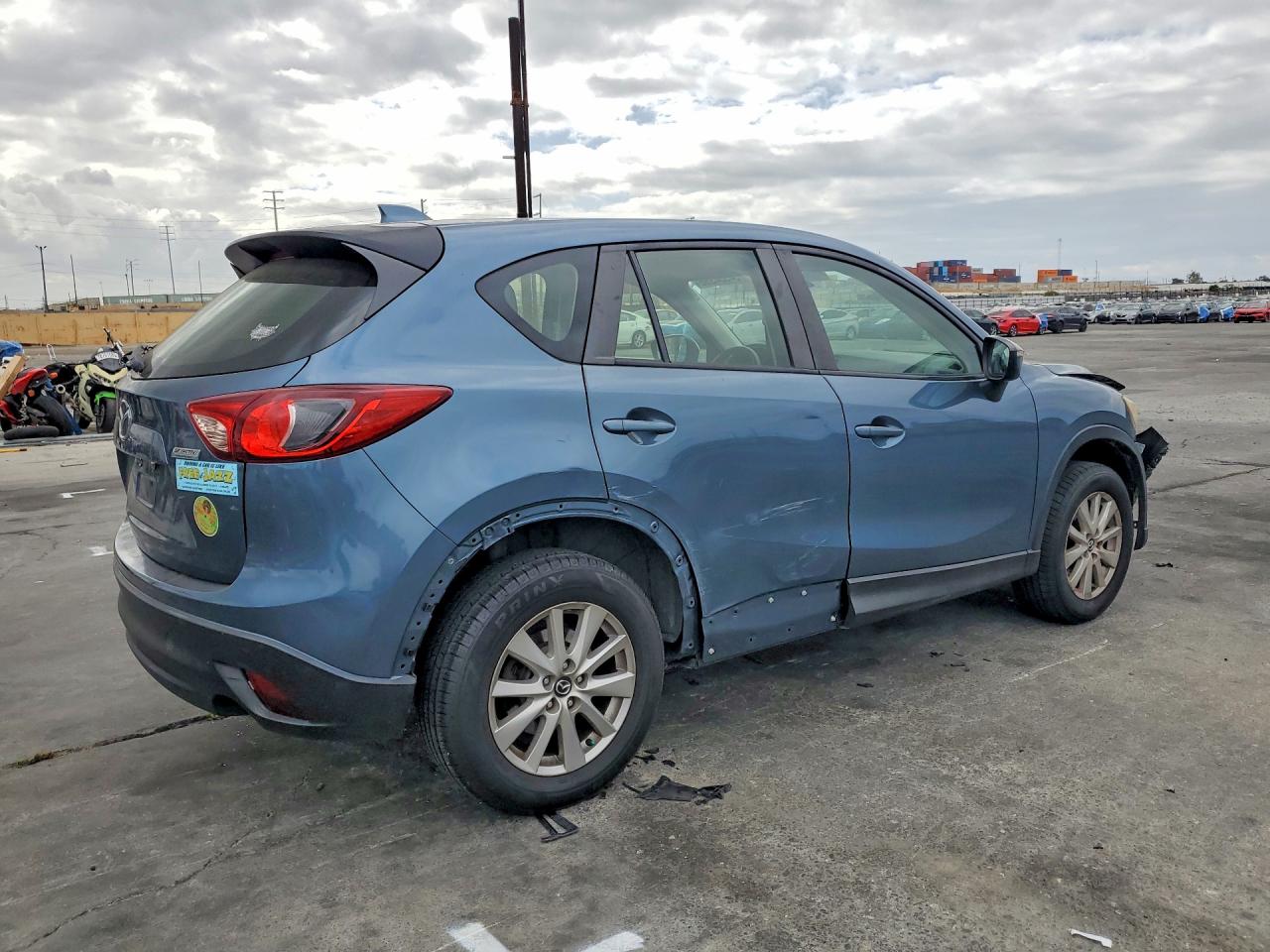 2015 Mazda Cx-5 Sport Синий vin: JM3KE2BE4F0466612