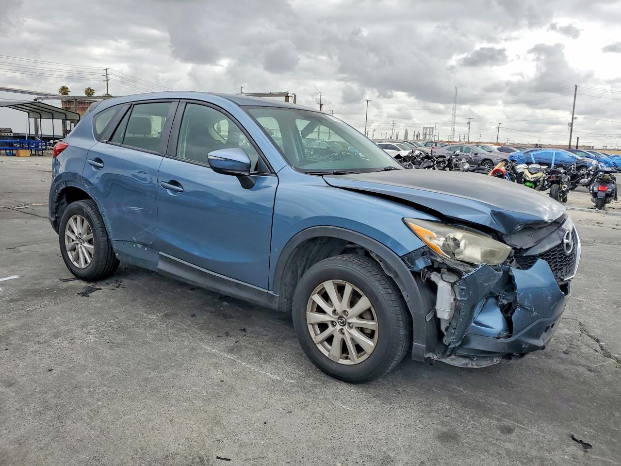 2015 Mazda Cx-5 Sport Синий vin: JM3KE2BE4F0466612