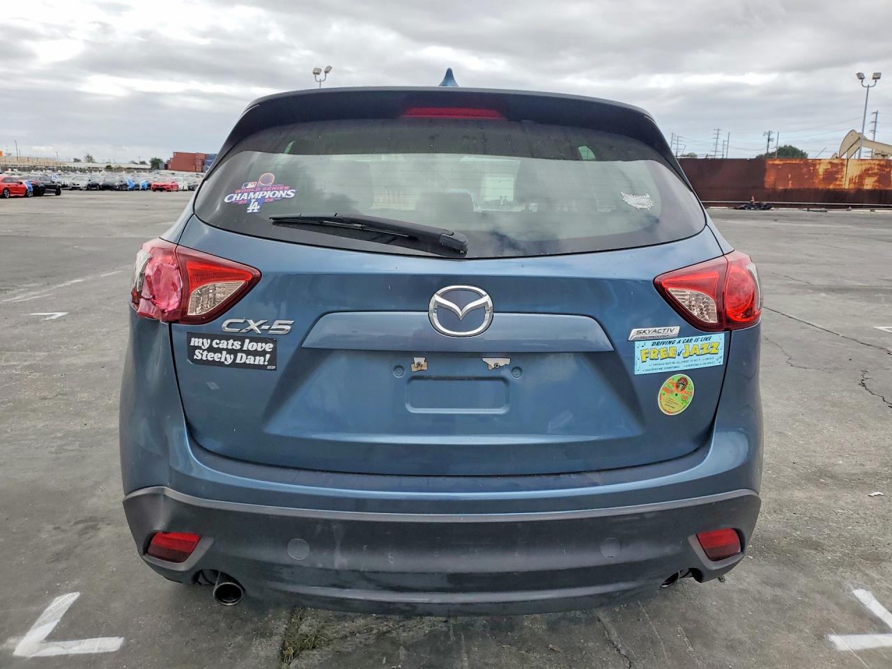2015 Mazda Cx-5 Sport Синий vin: JM3KE2BE4F0466612