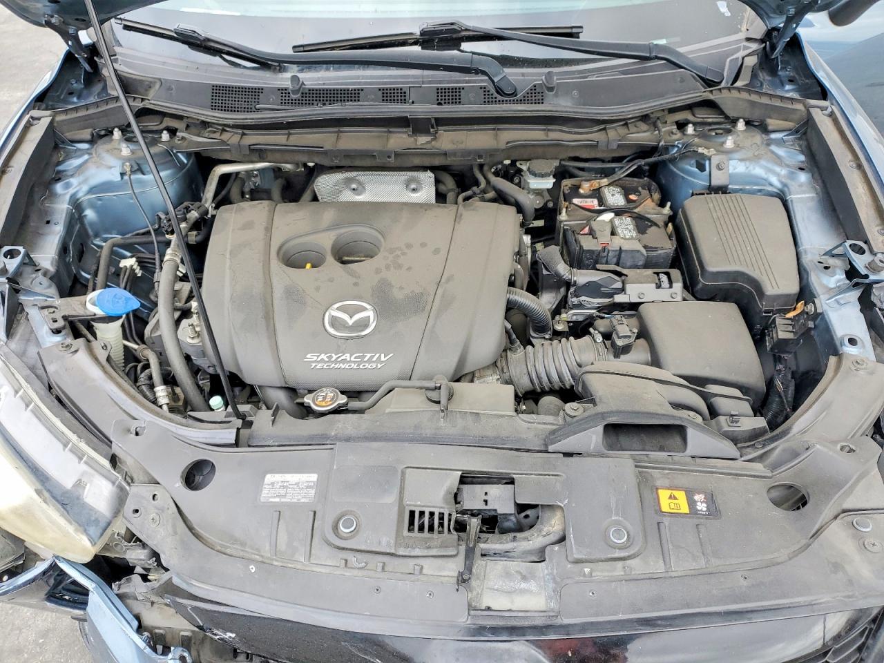 2015 Mazda Cx-5 Sport Синий vin: JM3KE2BE4F0466612