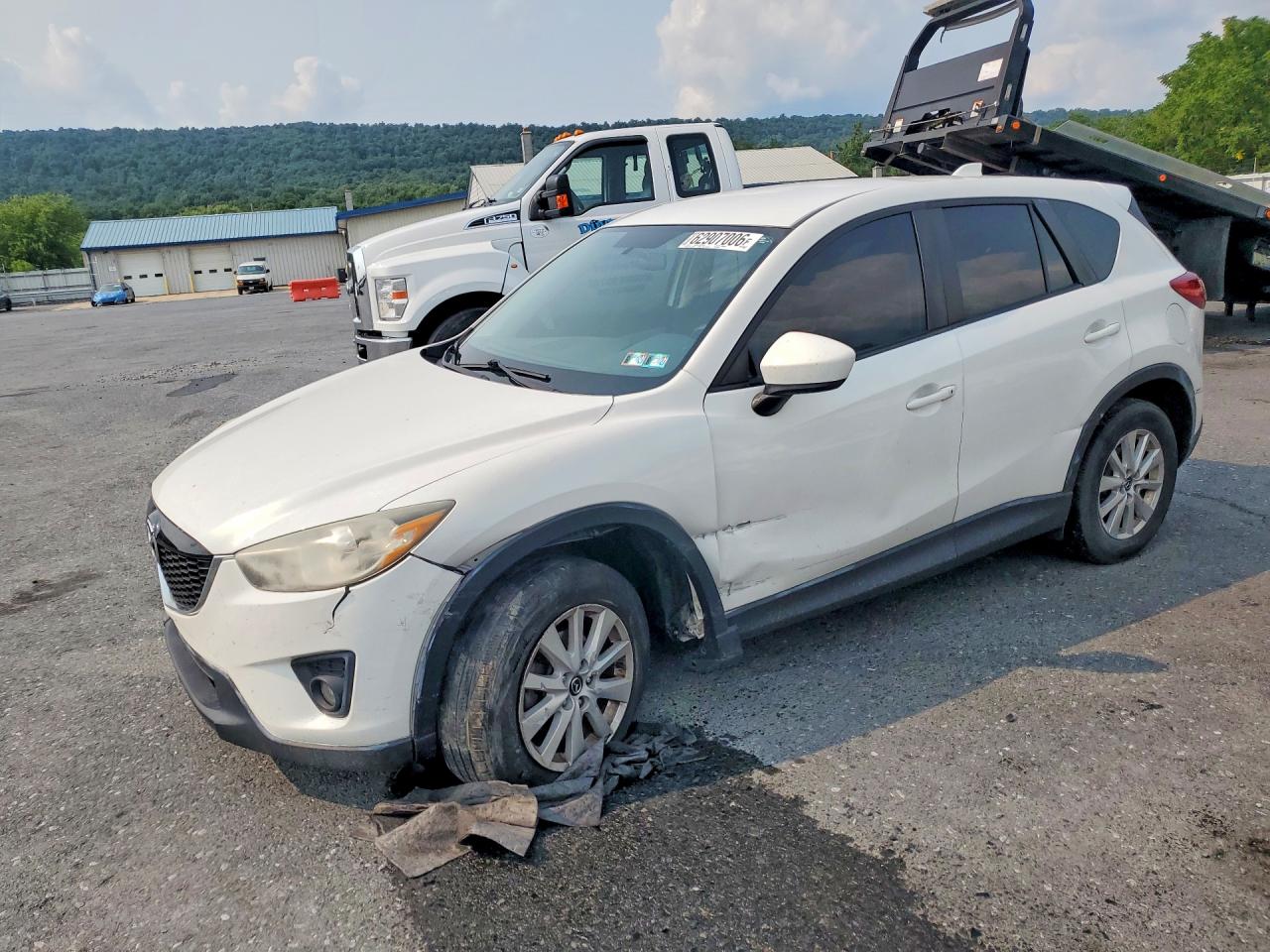 2013 Mazda Cx-5 Sport White vin: JM3KE2BE5D0103071