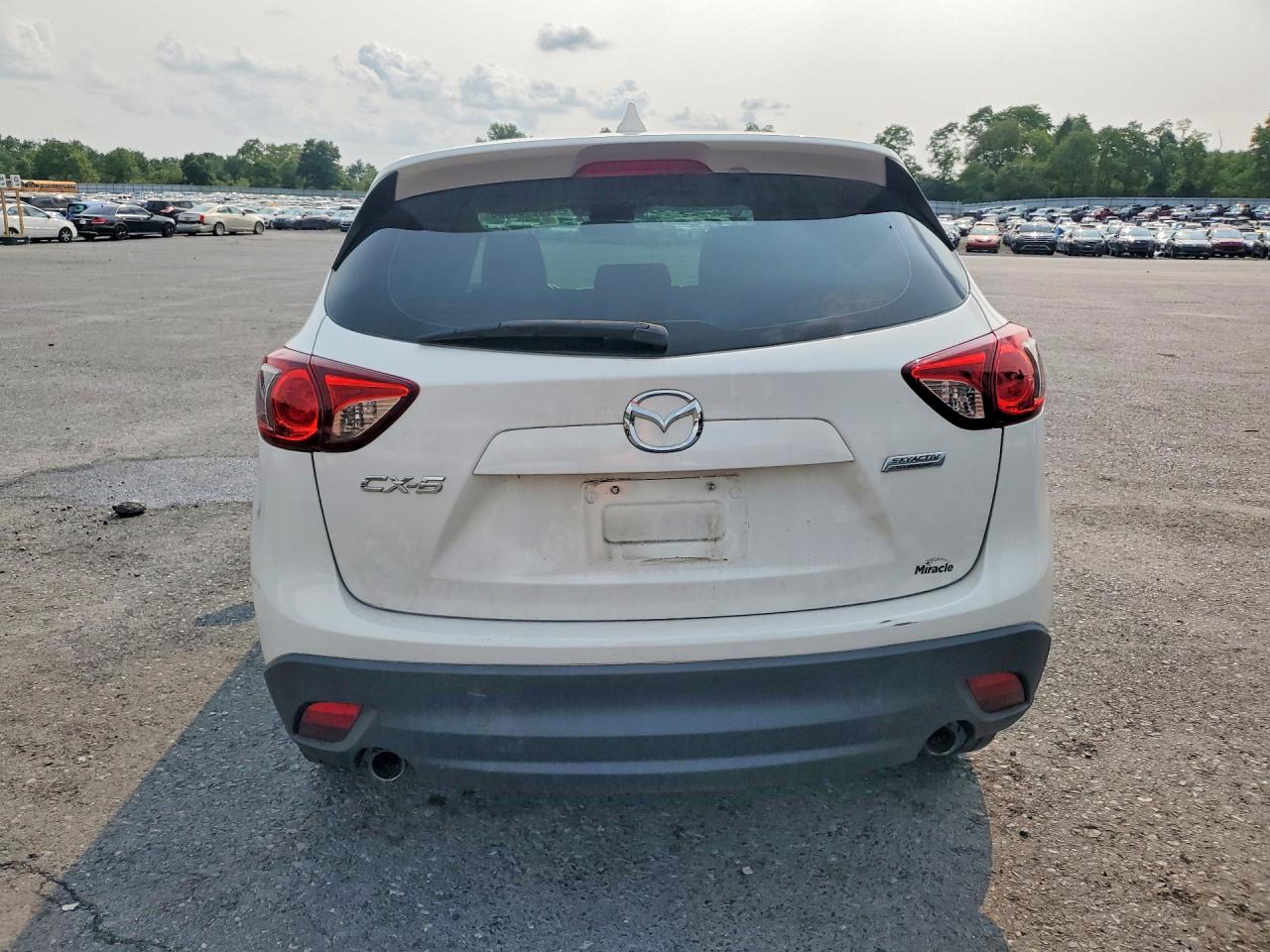 2013 Mazda Cx-5 Sport White vin: JM3KE2BE5D0103071