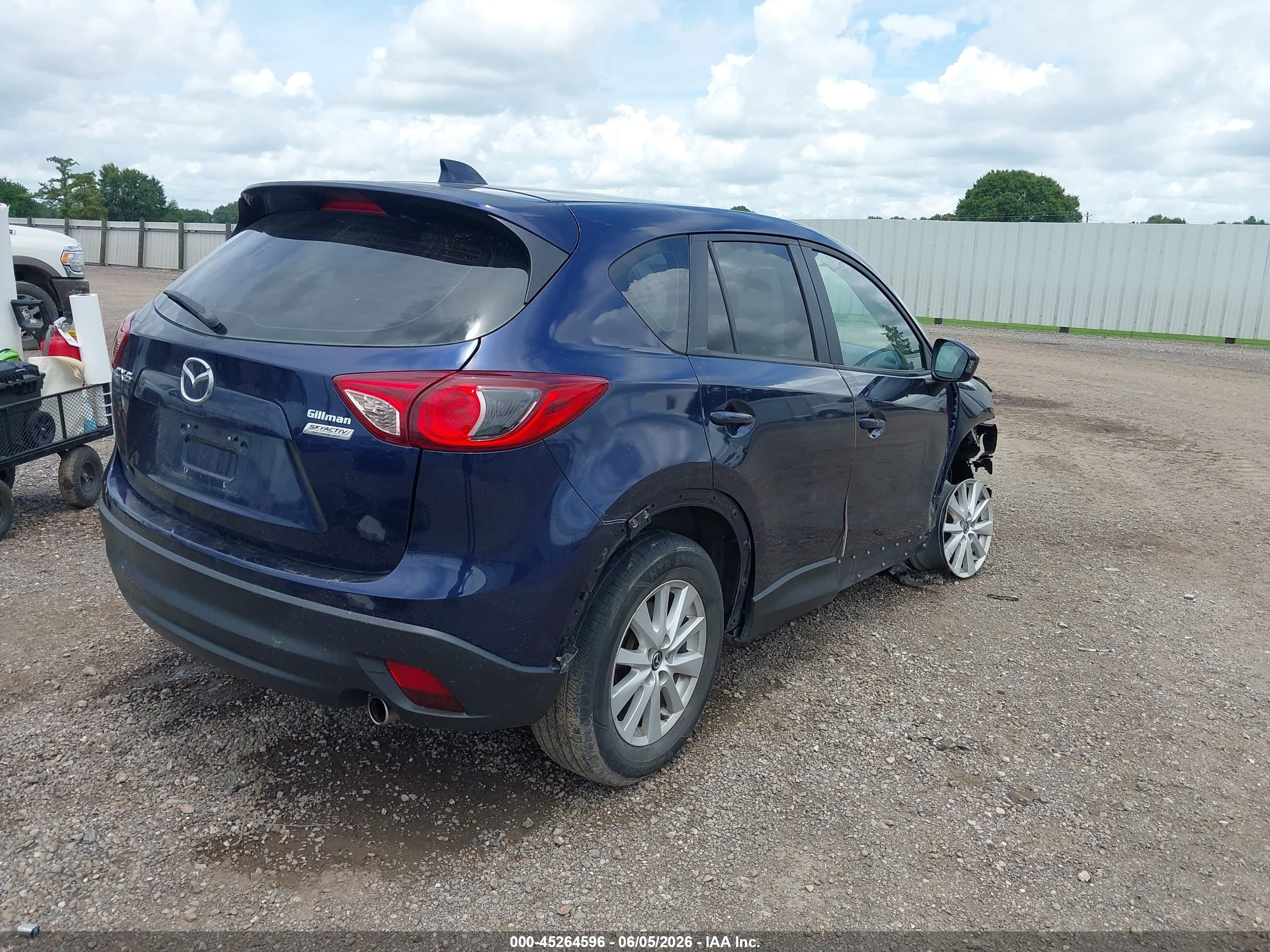 2013 Mazda Cx-5 Sport Blue vin: JM3KE2BE5D0104026