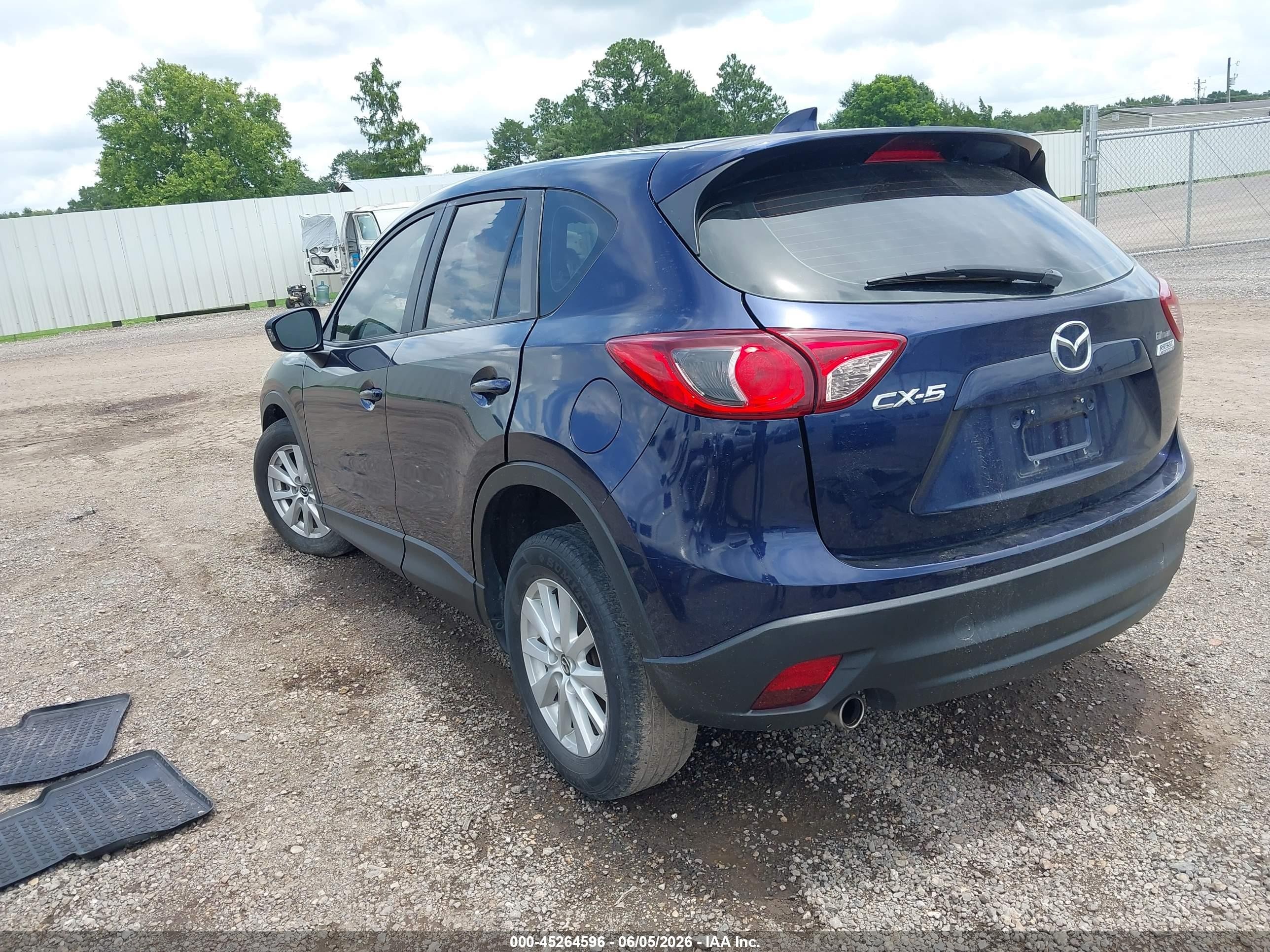 2013 Mazda Cx-5 Sport Blue vin: JM3KE2BE5D0104026