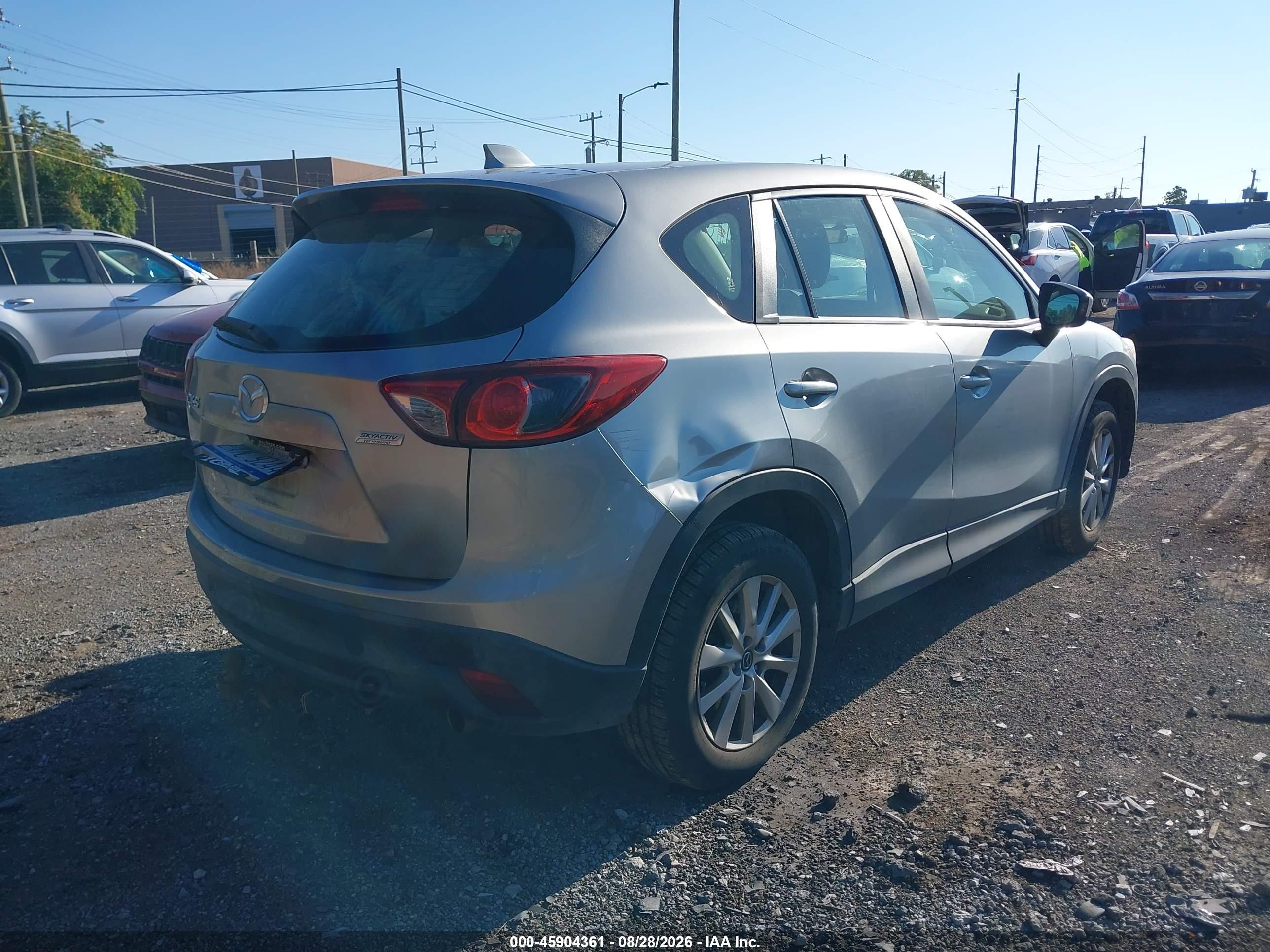 2014 Mazda Cx-5 Sport Gray vin: JM3KE2BE5E0407180