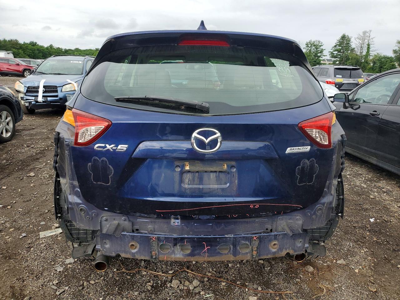 2013 Mazda Cx-5 Sport Blue vin: JM3KE2BE6D0101913