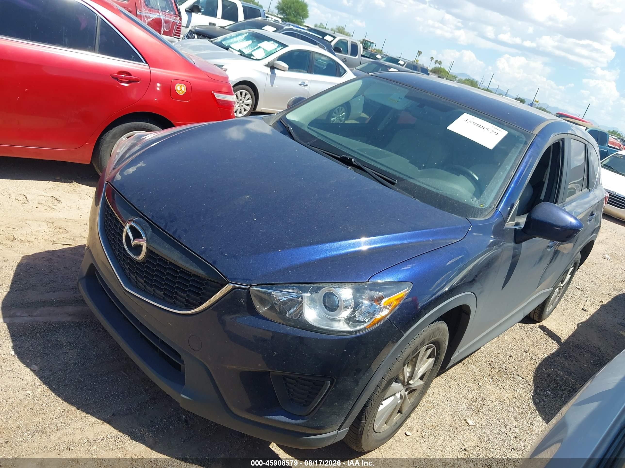 2013 Mazda Cx-5 Sport Dark Blue vin: JM3KE2BE6D0154904