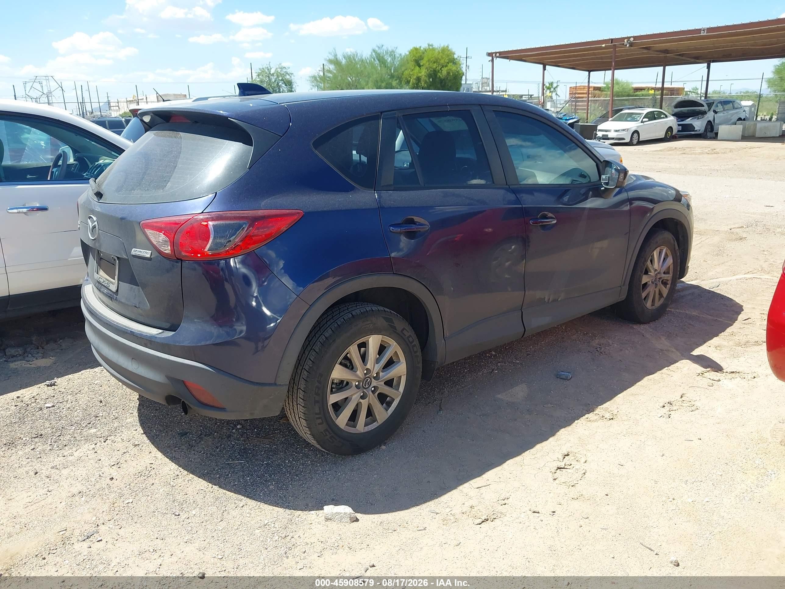 2013 Mazda Cx-5 Sport Dark Blue vin: JM3KE2BE6D0154904