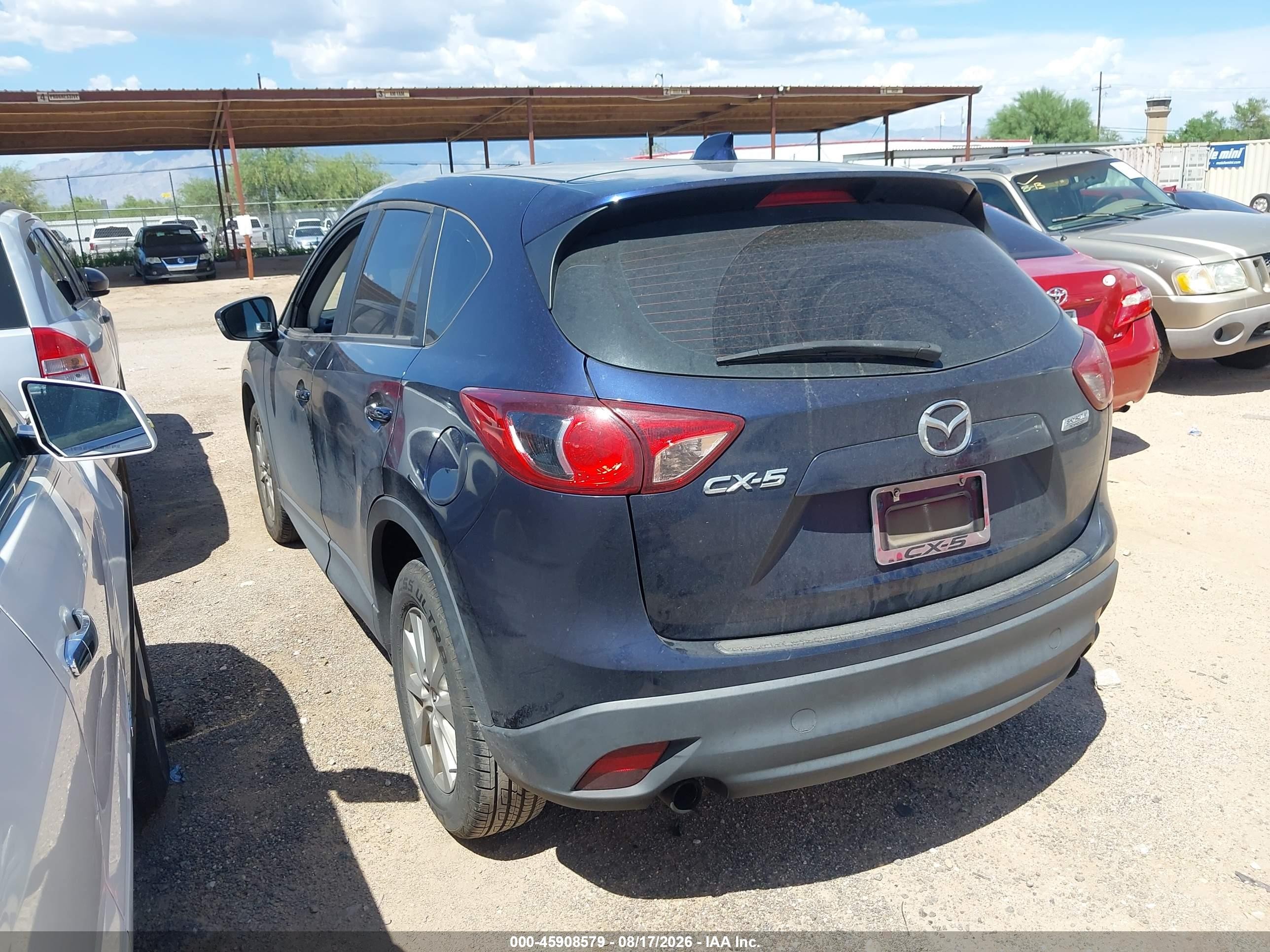 2013 Mazda Cx-5 Sport Dark Blue vin: JM3KE2BE6D0154904