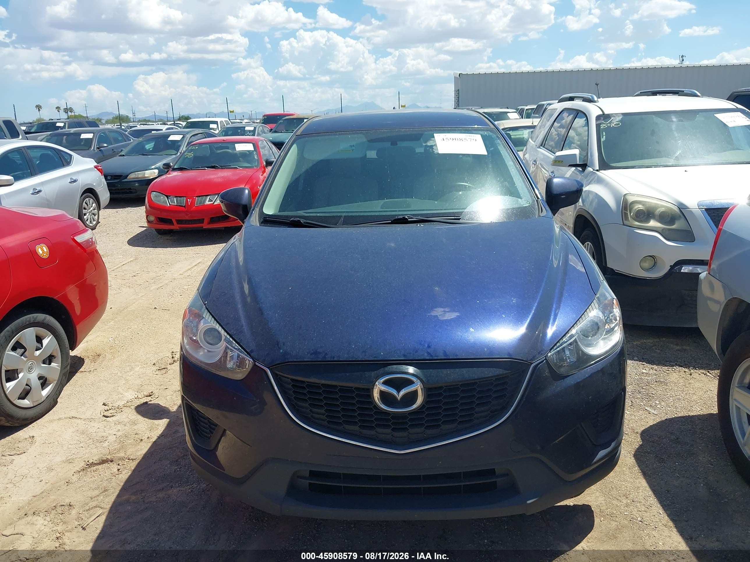 2013 Mazda Cx-5 Sport Dark Blue vin: JM3KE2BE6D0154904