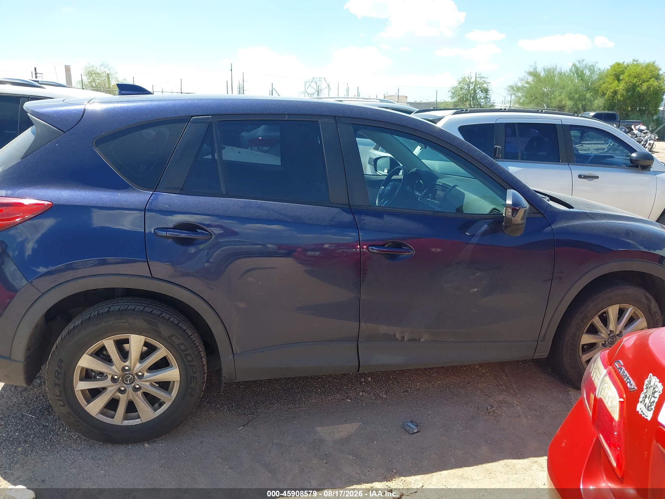 2013 Mazda Cx-5 Sport Dark Blue vin: JM3KE2BE6D0154904