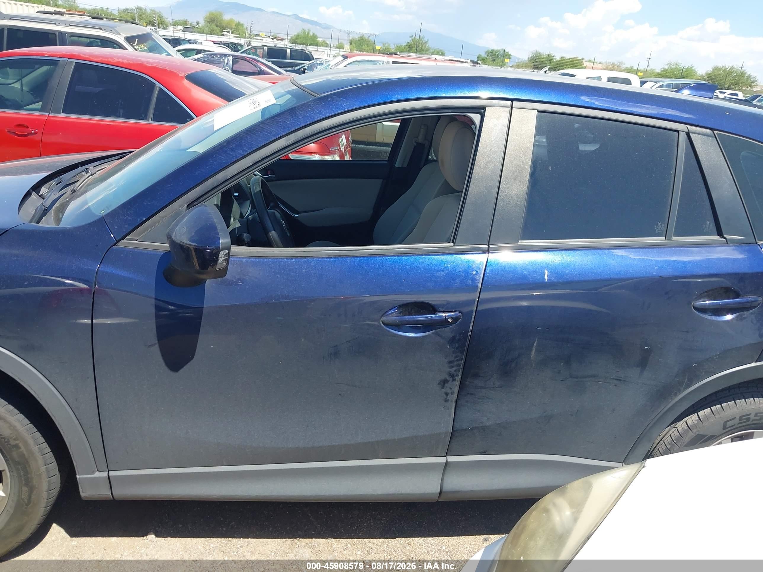 2013 Mazda Cx-5 Sport Dark Blue vin: JM3KE2BE6D0154904