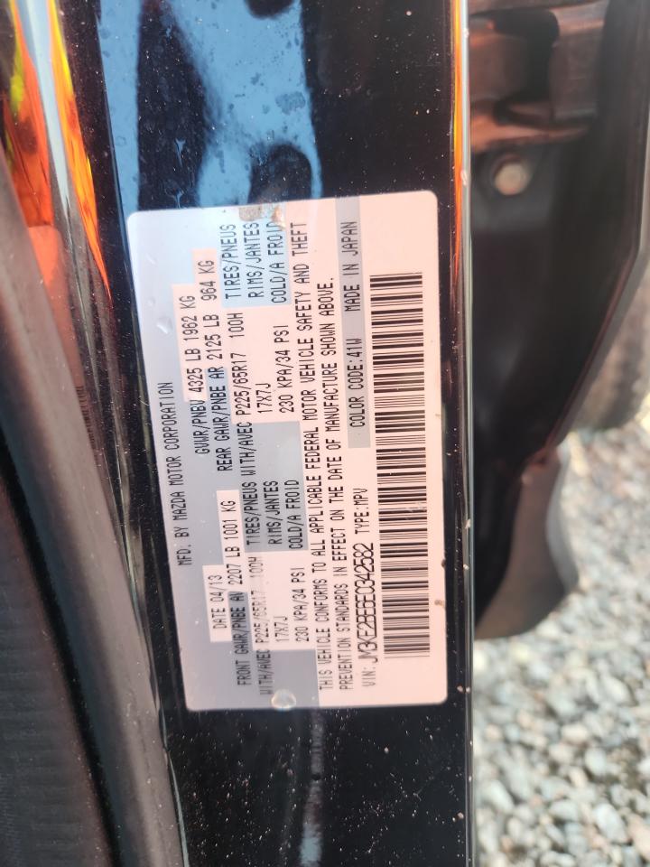 2014 Mazda Cx-5 Sport Black vin: JM3KE2BE6E0342582