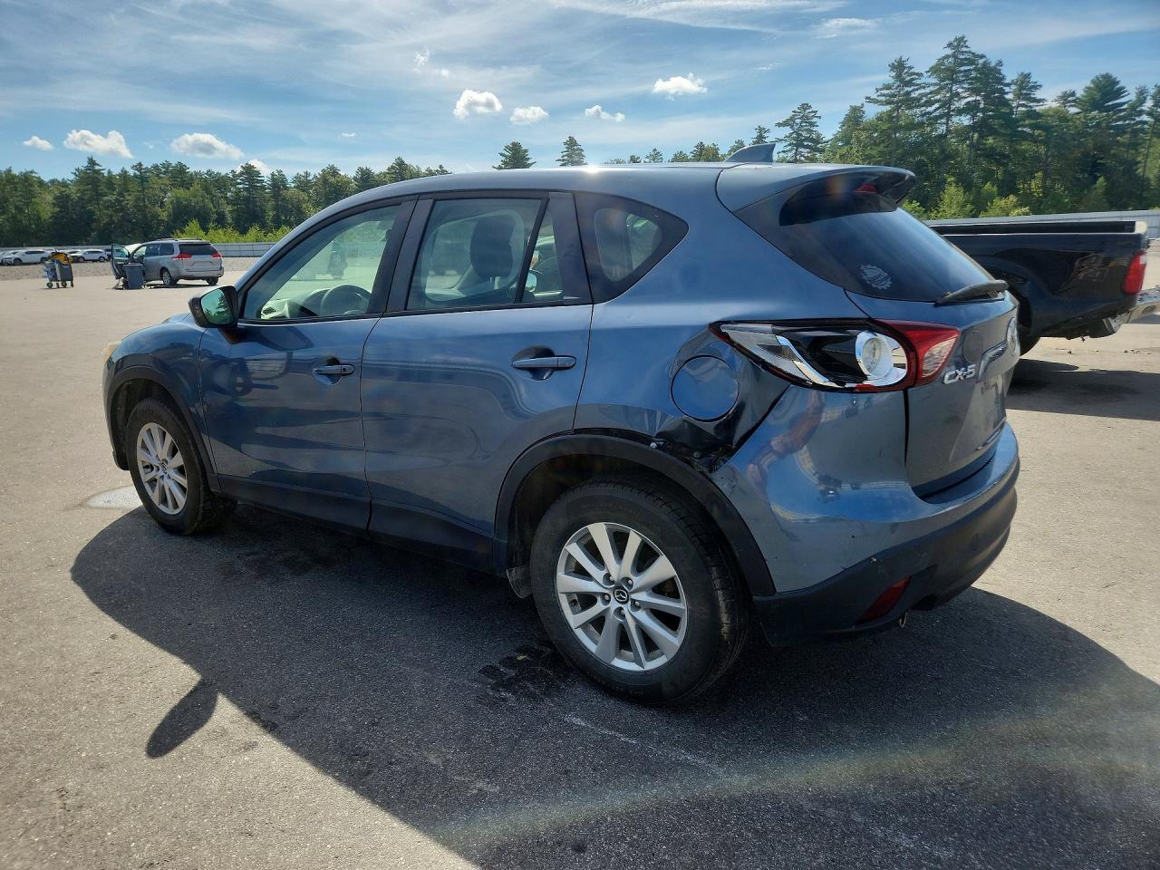 2014 Mazda Cx-5 Sport Blue vin: JM3KE2BE6E0401520