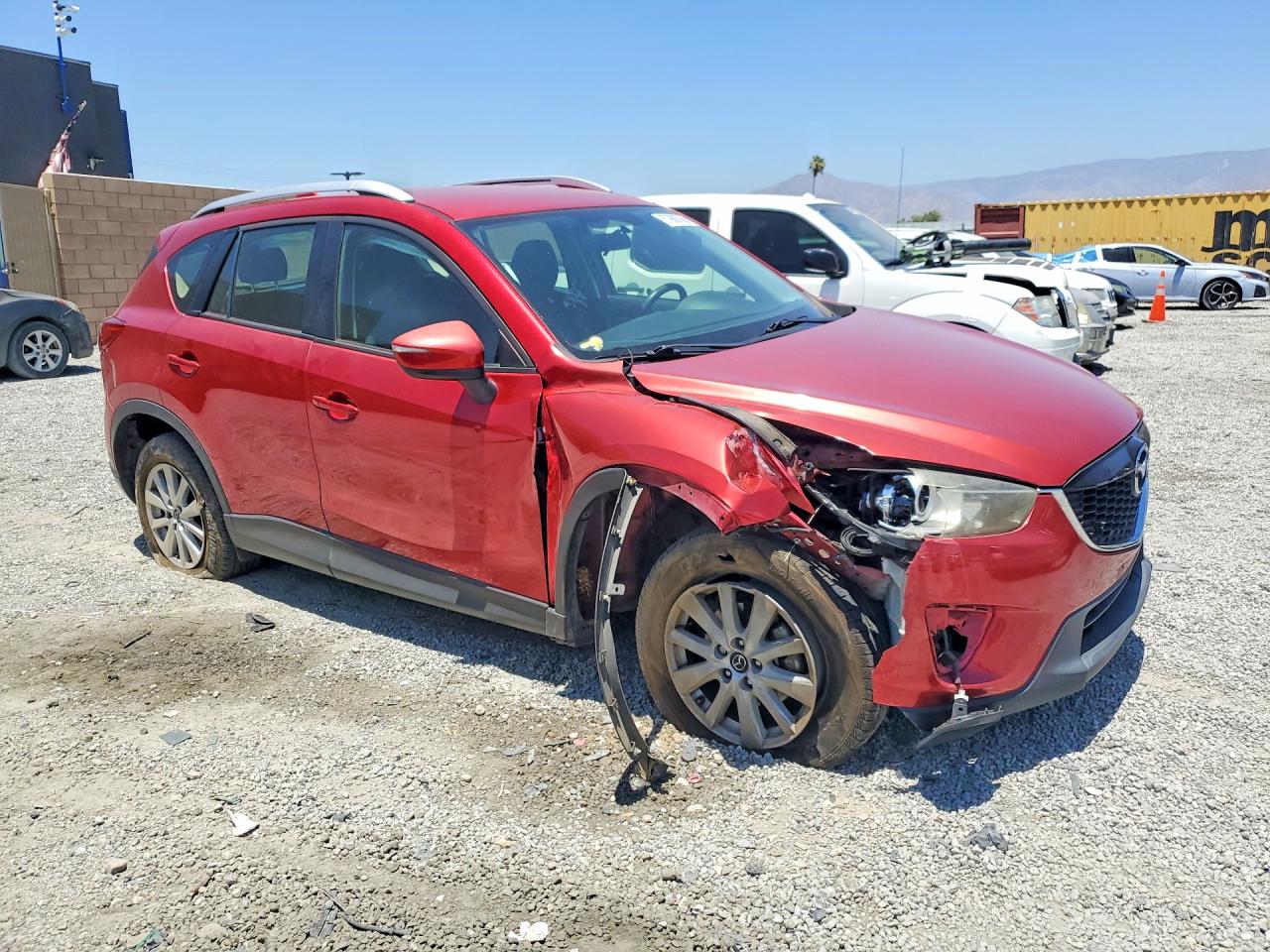 2015 Mazda Cx-5 Sport Red vin: JM3KE2BE6F0484562
