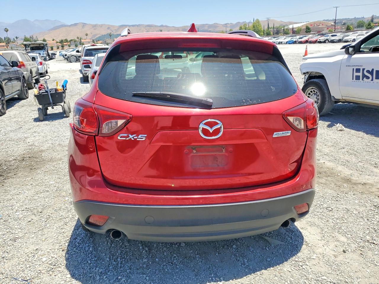 2015 Mazda Cx-5 Sport Red vin: JM3KE2BE6F0484562