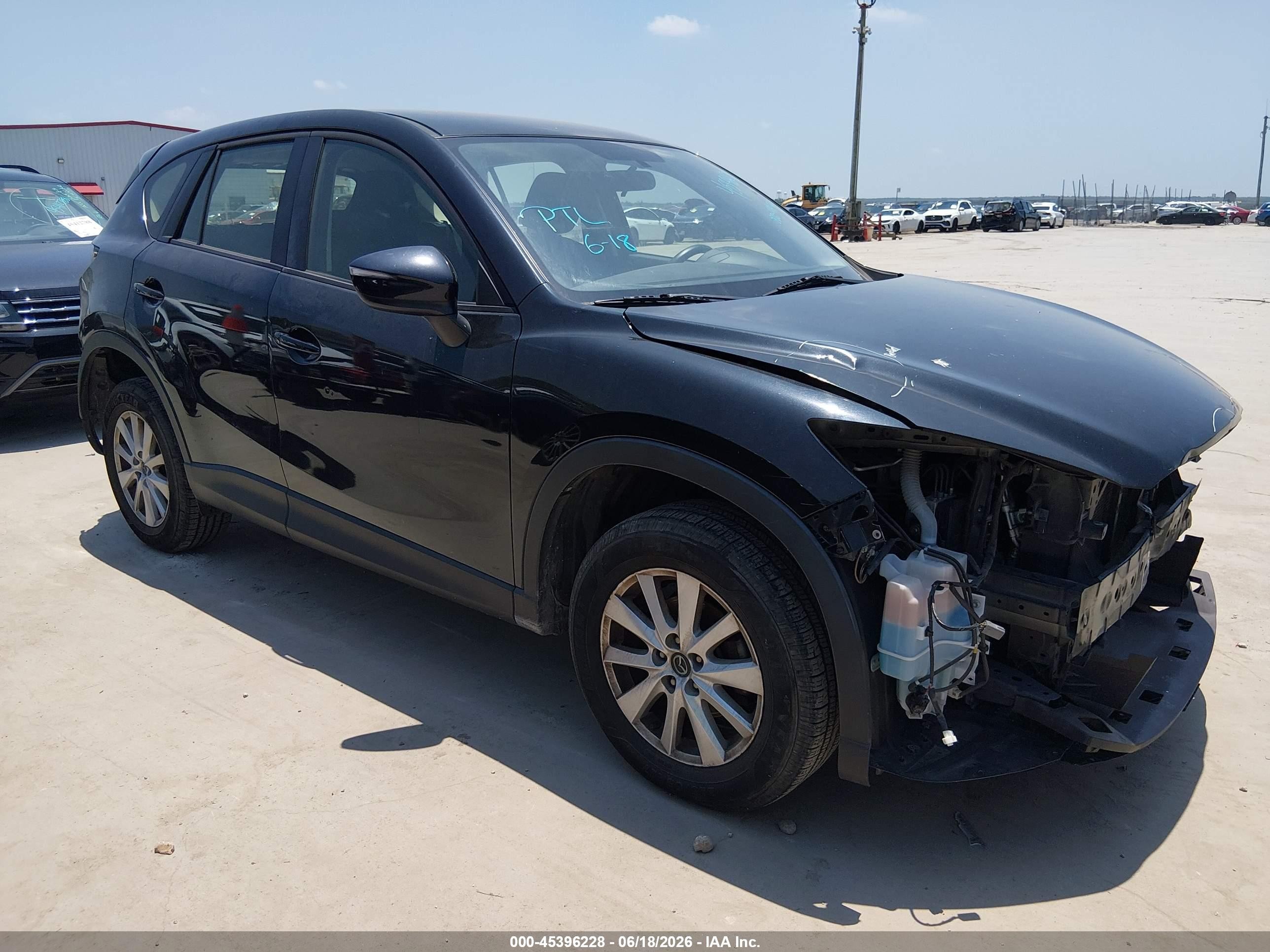 2015 Mazda Cx-5 Sport Black vin: JM3KE2BE6F0486988