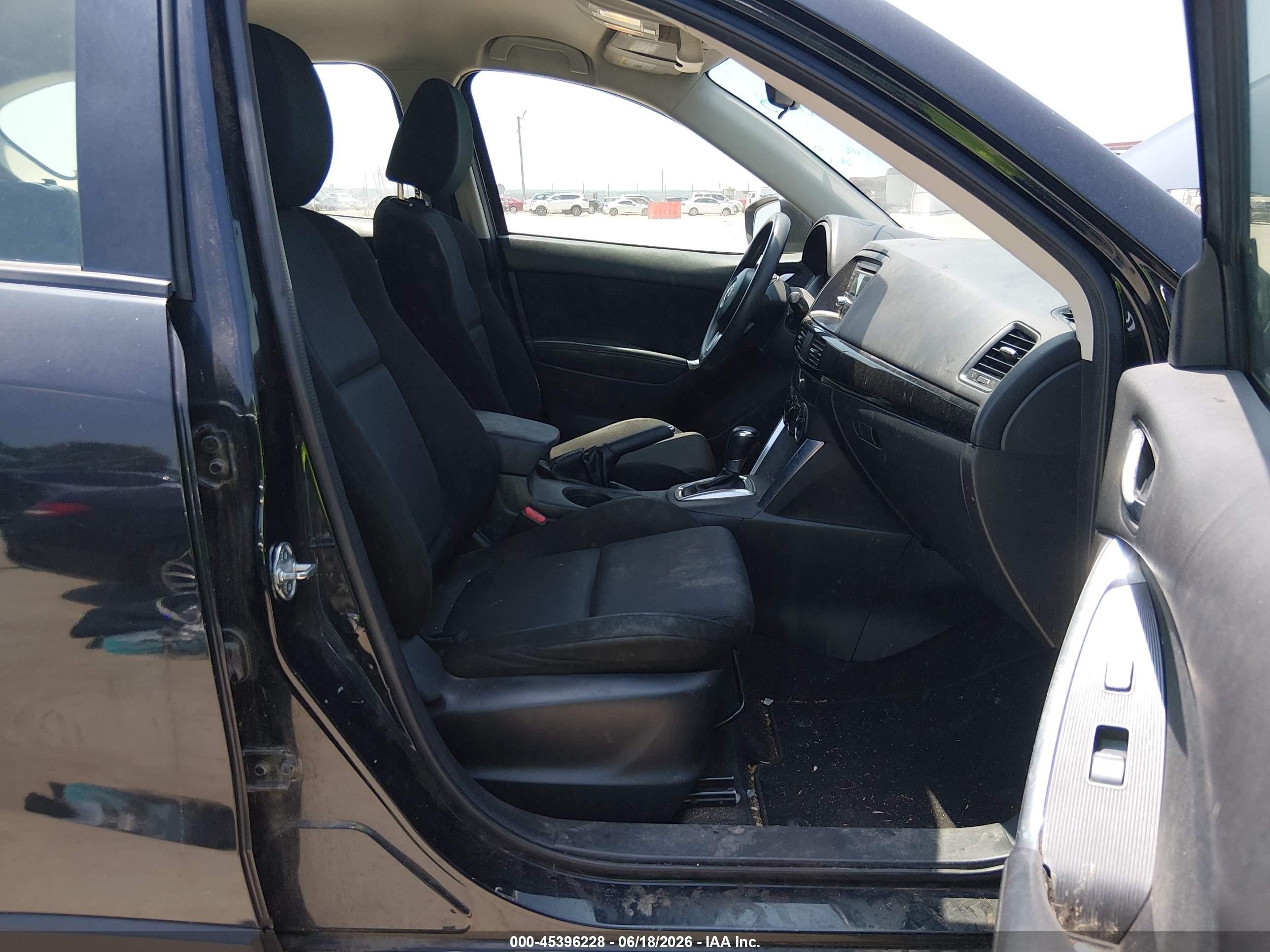 2015 Mazda Cx-5 Sport Black vin: JM3KE2BE6F0486988