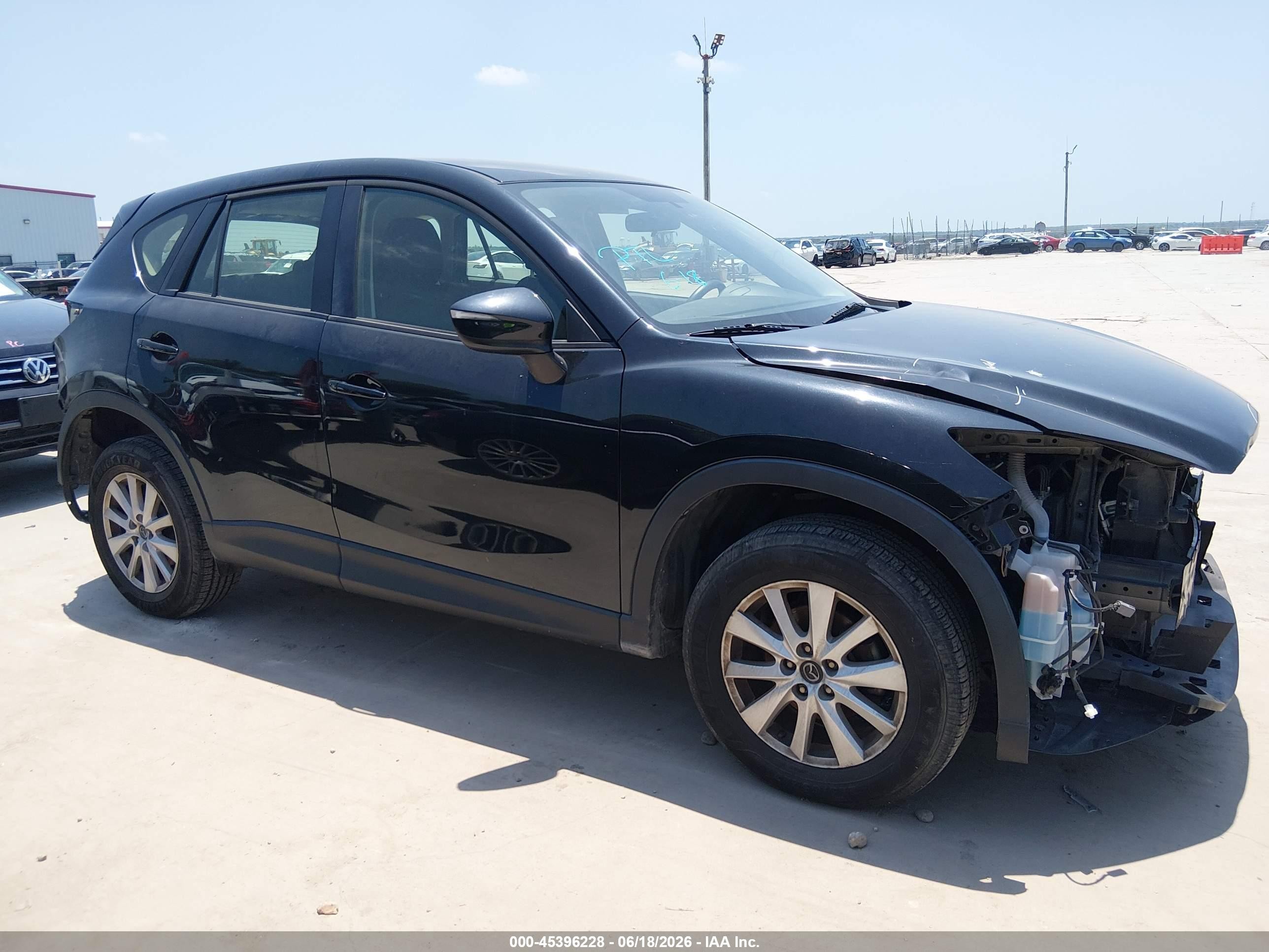 2015 Mazda Cx-5 Sport Black vin: JM3KE2BE6F0486988