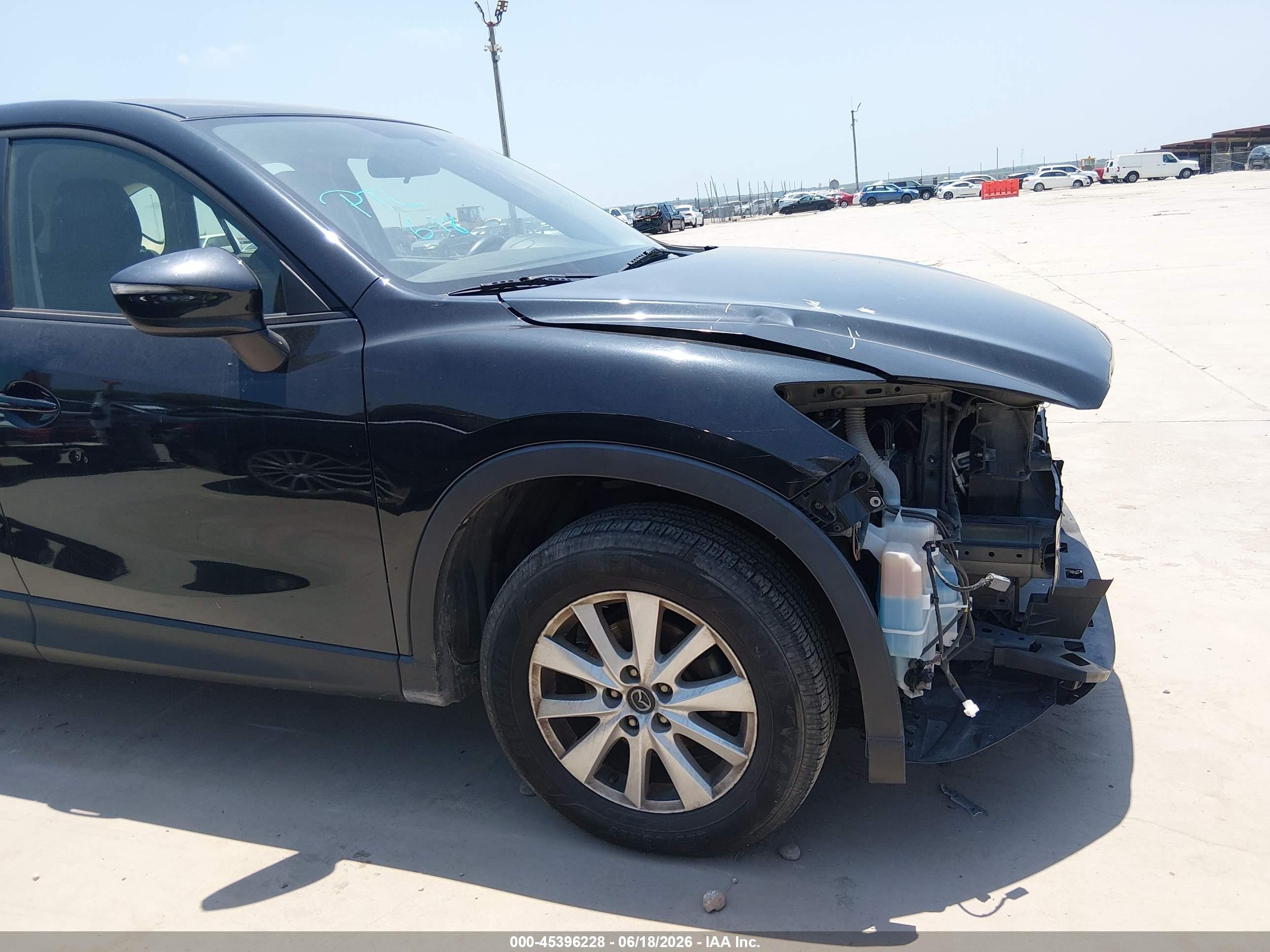 2015 Mazda Cx-5 Sport Black vin: JM3KE2BE6F0486988