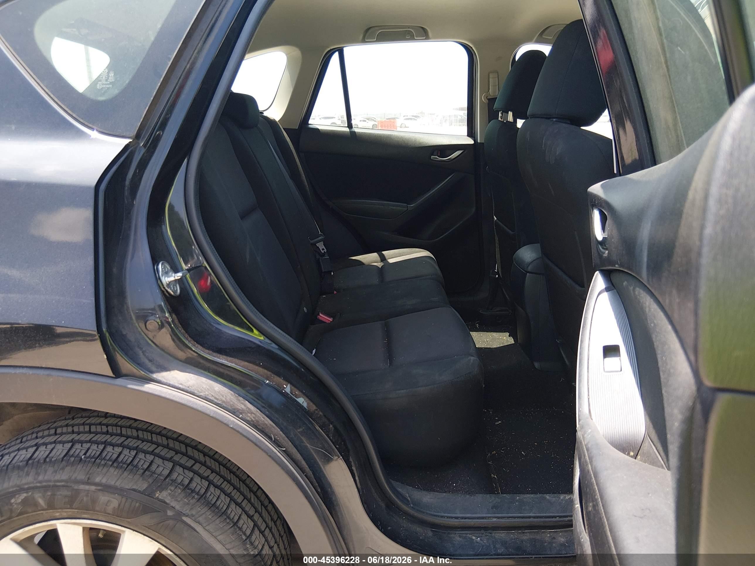 2015 Mazda Cx-5 Sport Black vin: JM3KE2BE6F0486988