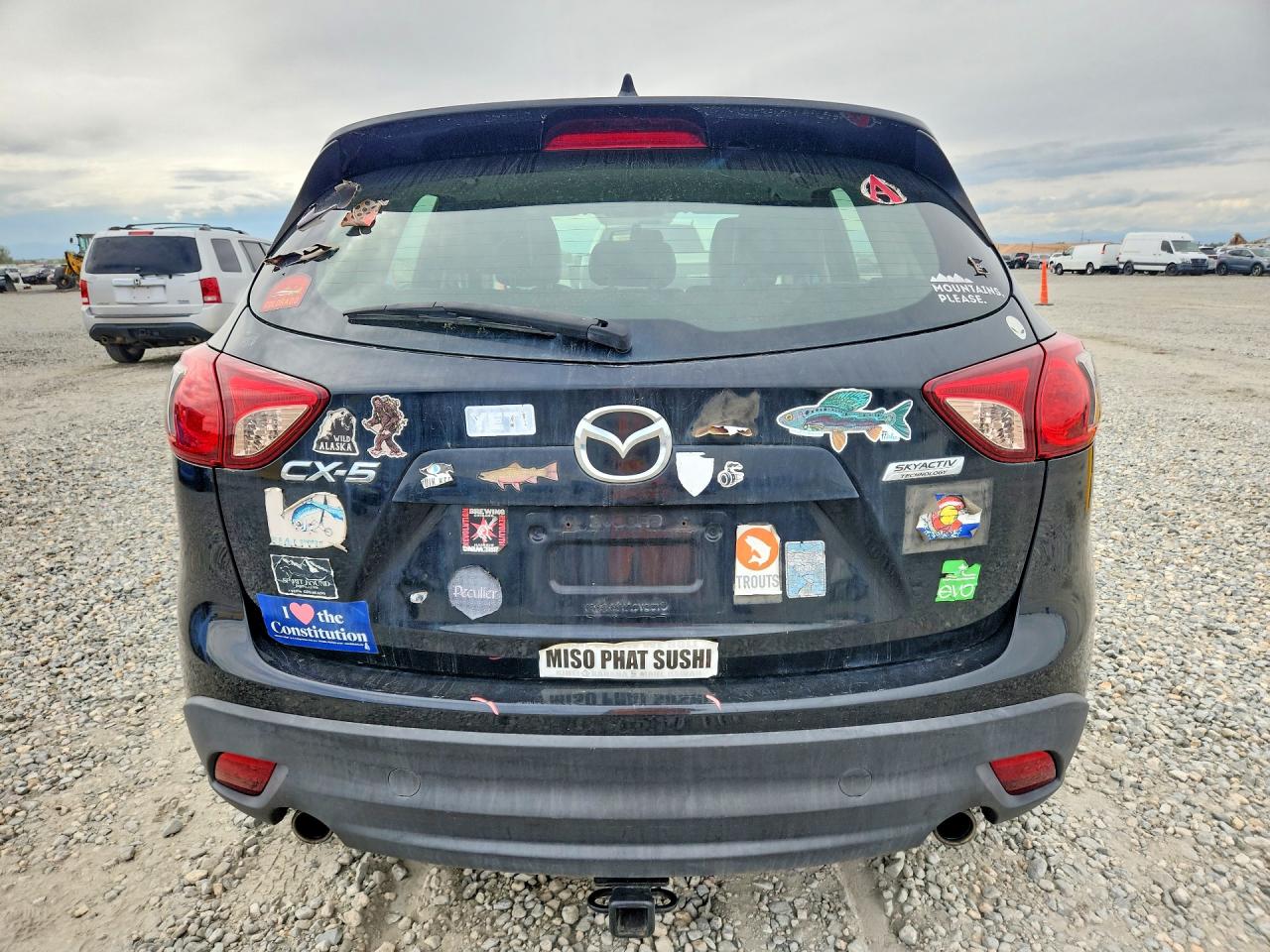 2015 Mazda Cx-5 Sport Black vin: JM3KE2BE6F0550978