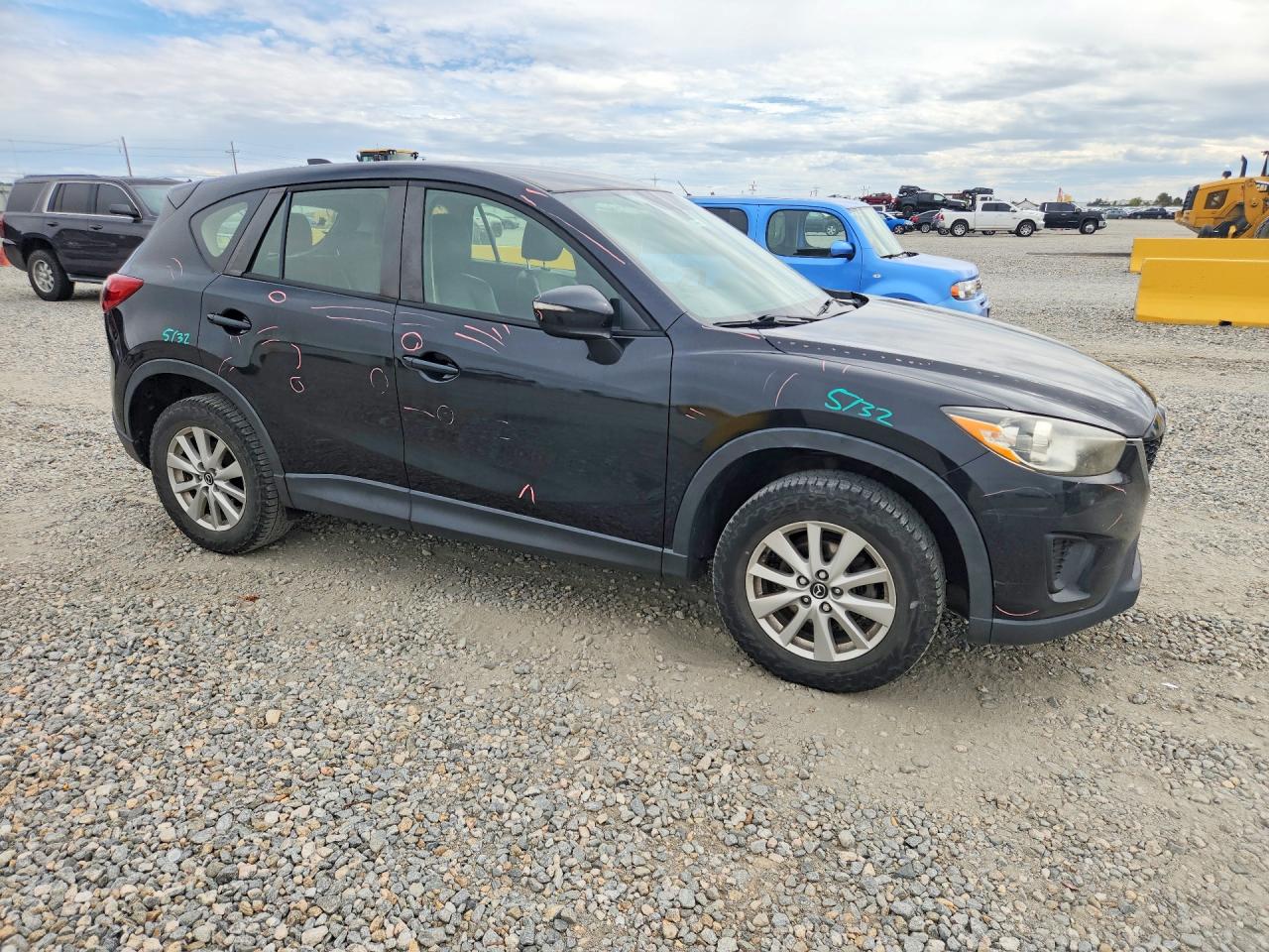 2015 Mazda Cx-5 Sport Black vin: JM3KE2BE6F0550978