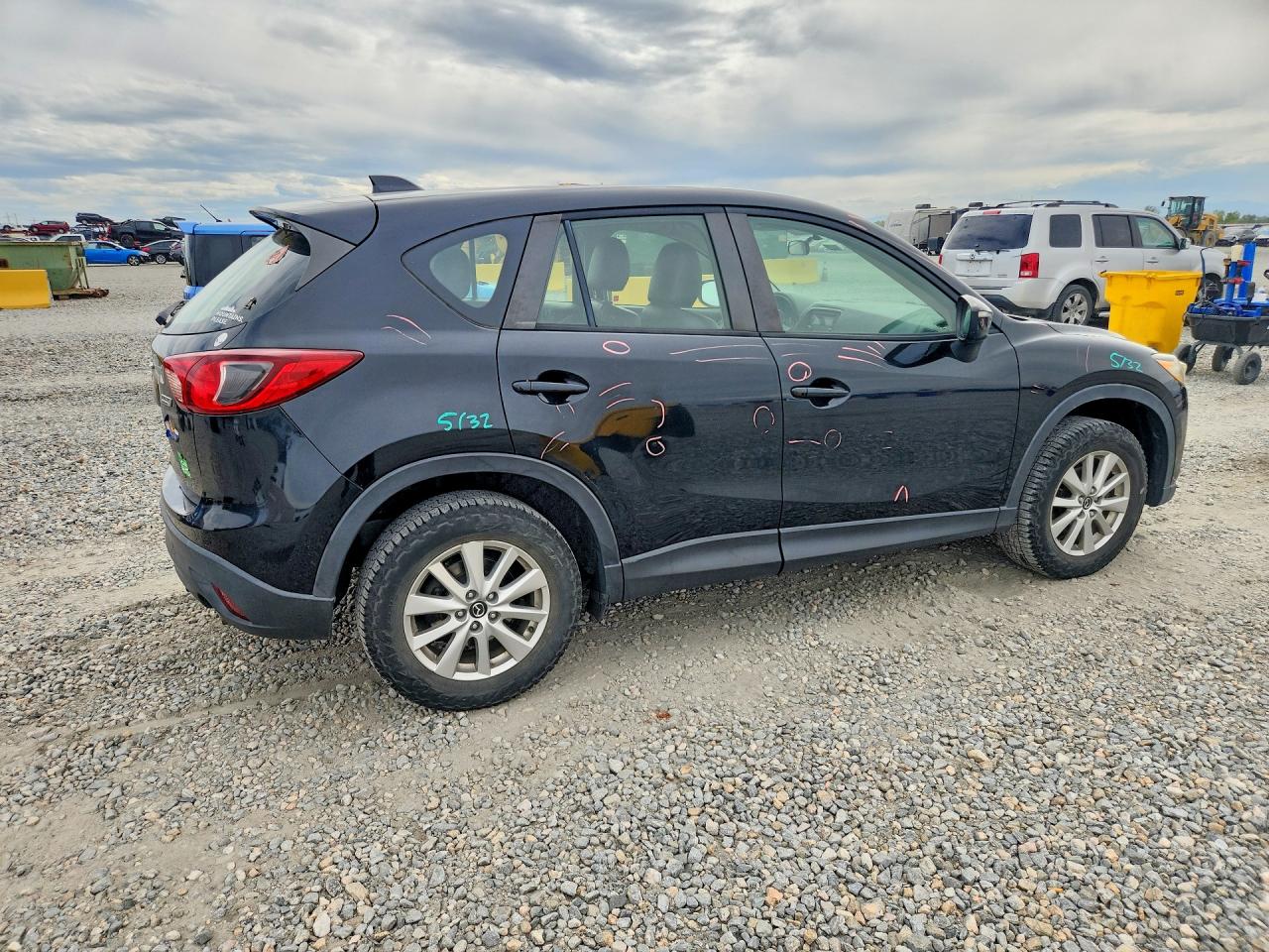 2015 Mazda Cx-5 Sport Black vin: JM3KE2BE6F0550978