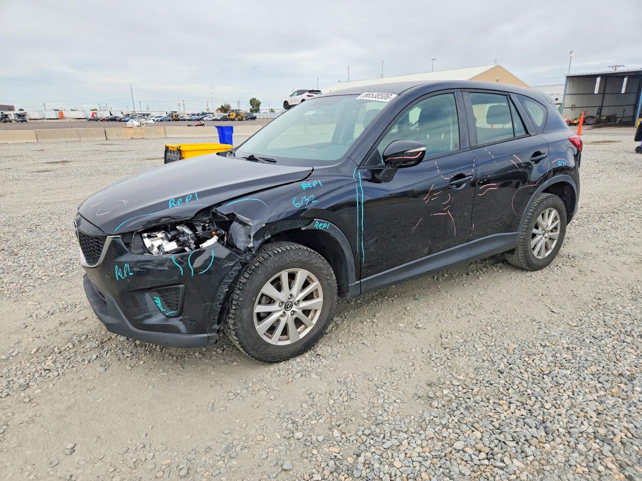 2015 Mazda Cx-5 Sport Black vin: JM3KE2BE6F0550978