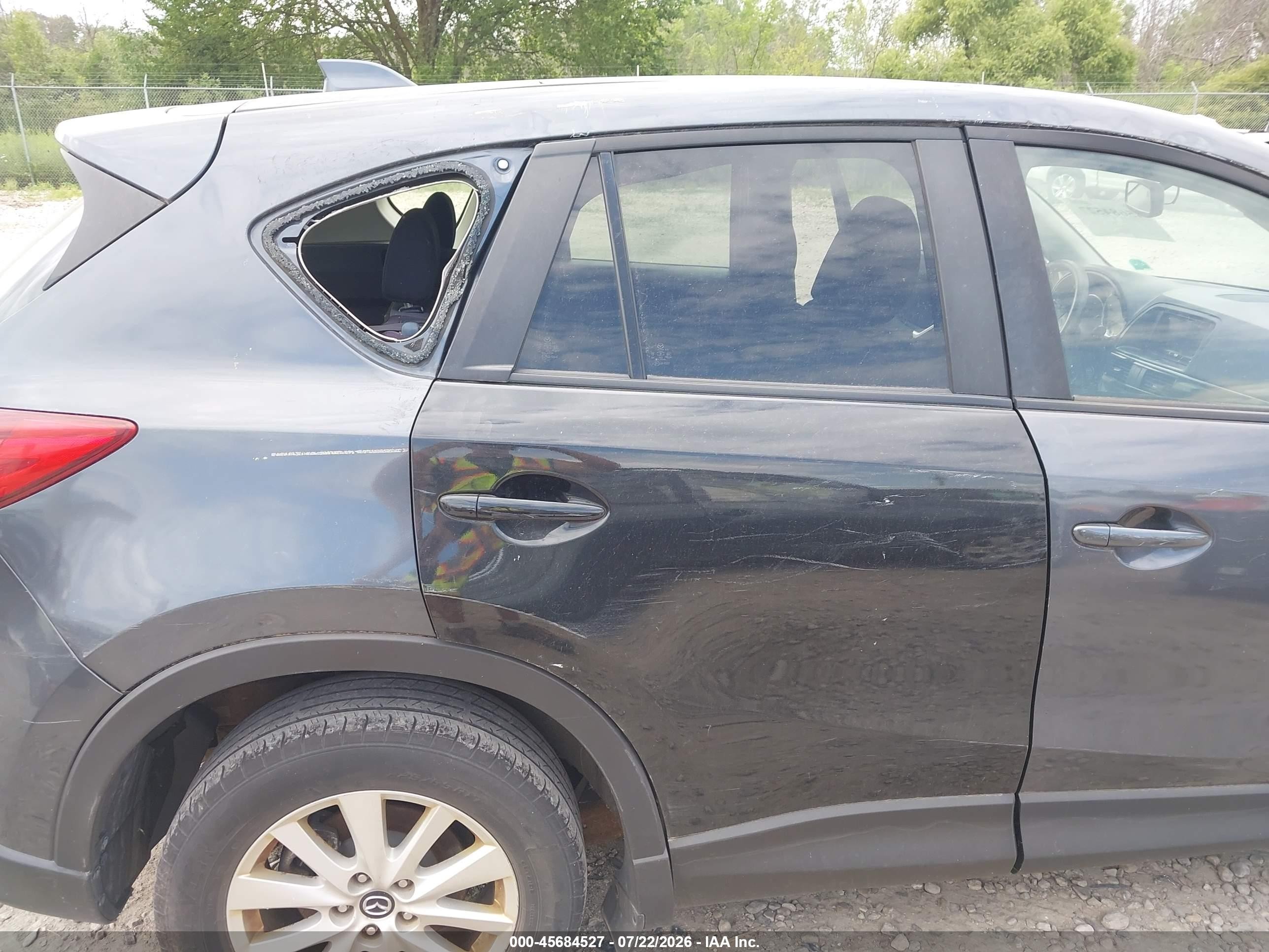 2013 Mazda Cx-5 Sport Gray vin: JM3KE2BE7D0112998