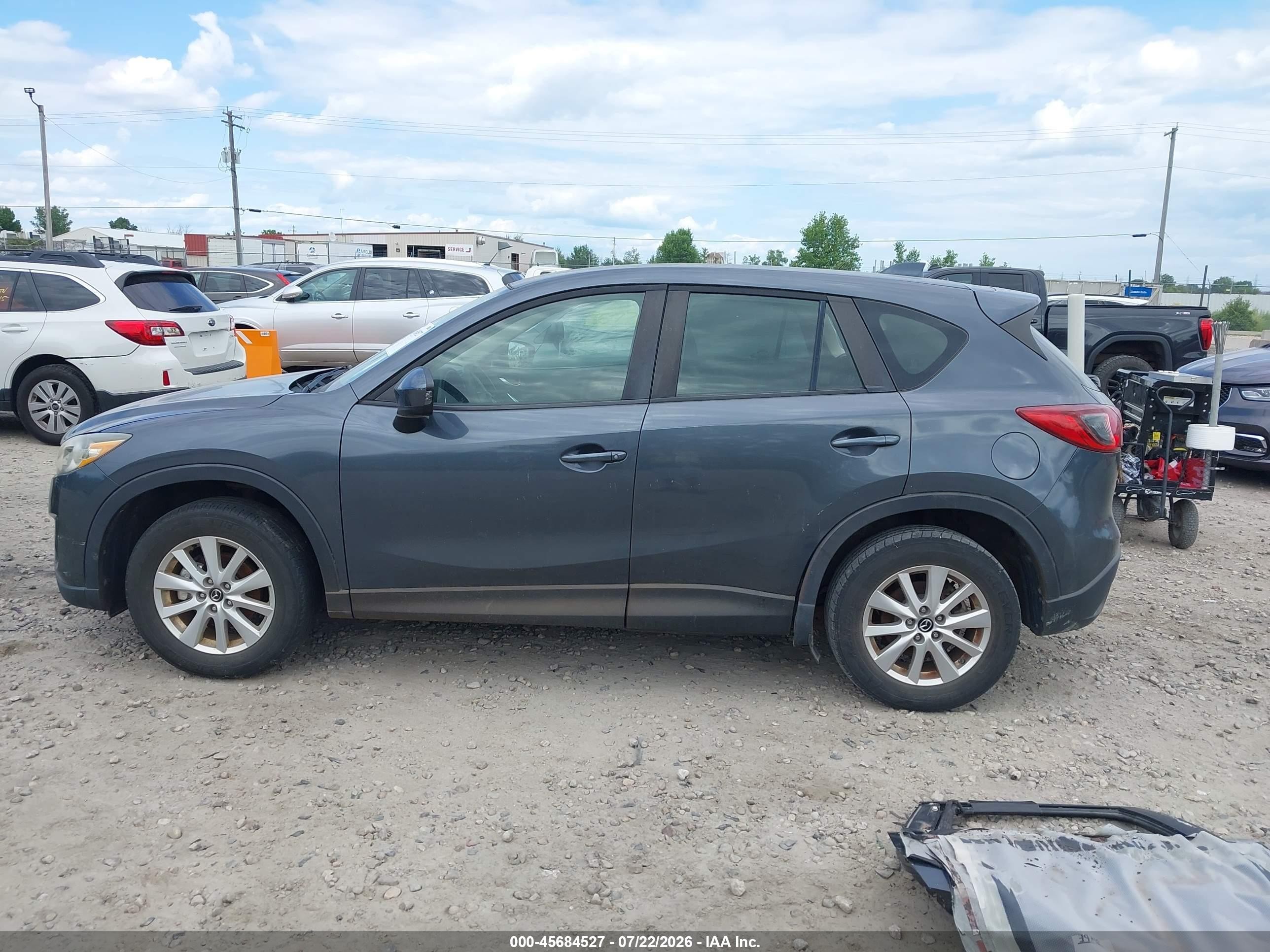 2013 Mazda Cx-5 Sport Gray vin: JM3KE2BE7D0112998