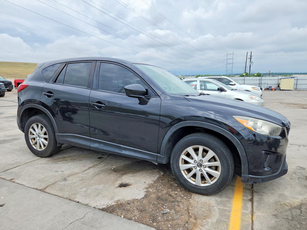 2013 Mazda Cx-5 Sport Black vin: JM3KE2BE7D0155091