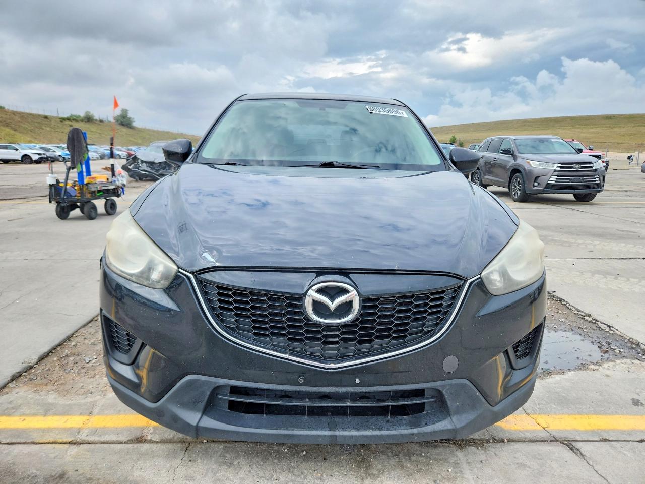 2013 Mazda Cx-5 Sport Black vin: JM3KE2BE7D0155091