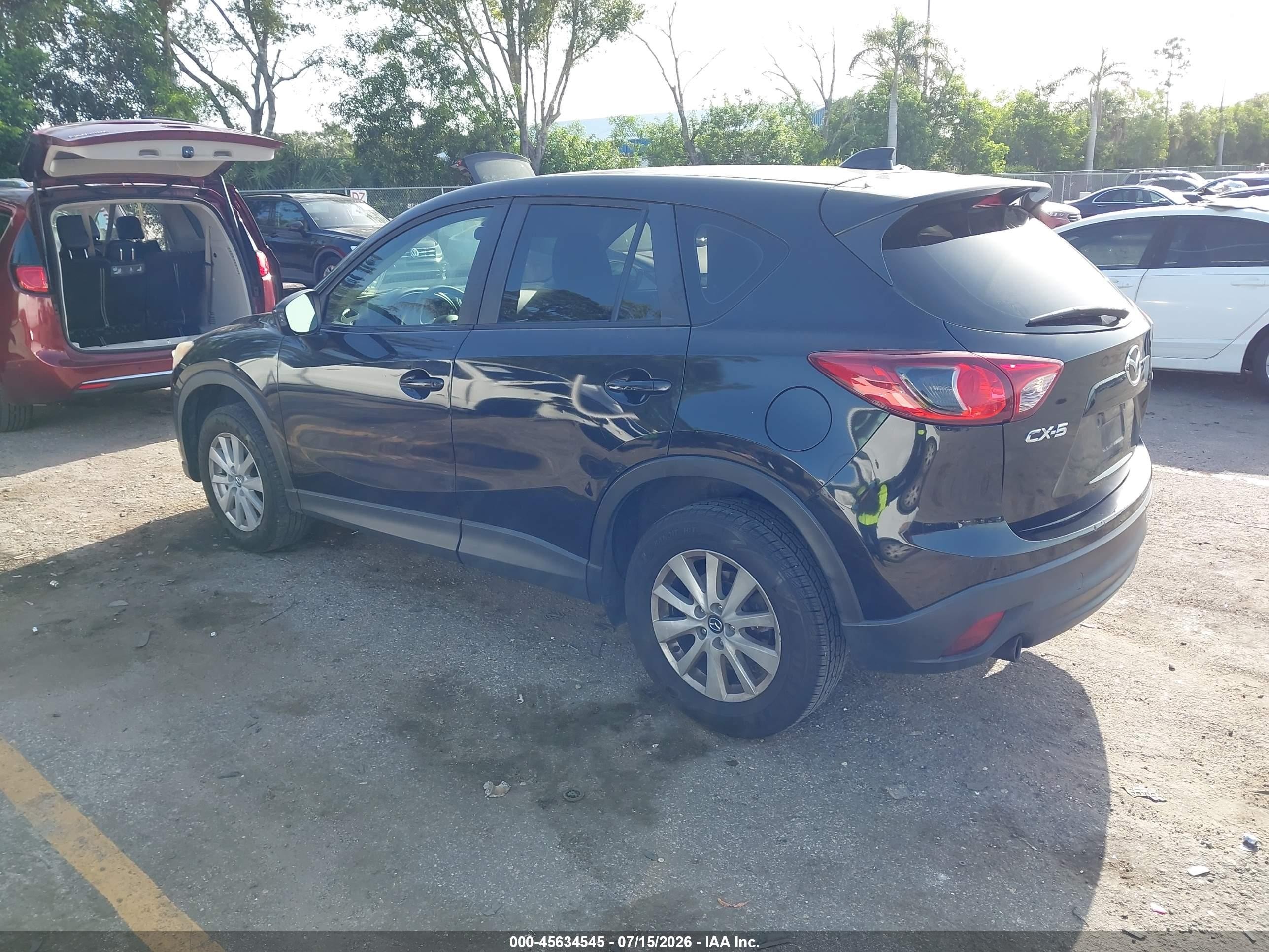 2013 Mazda Cx-5 Sport Black vin: JM3KE2BE7D0163885