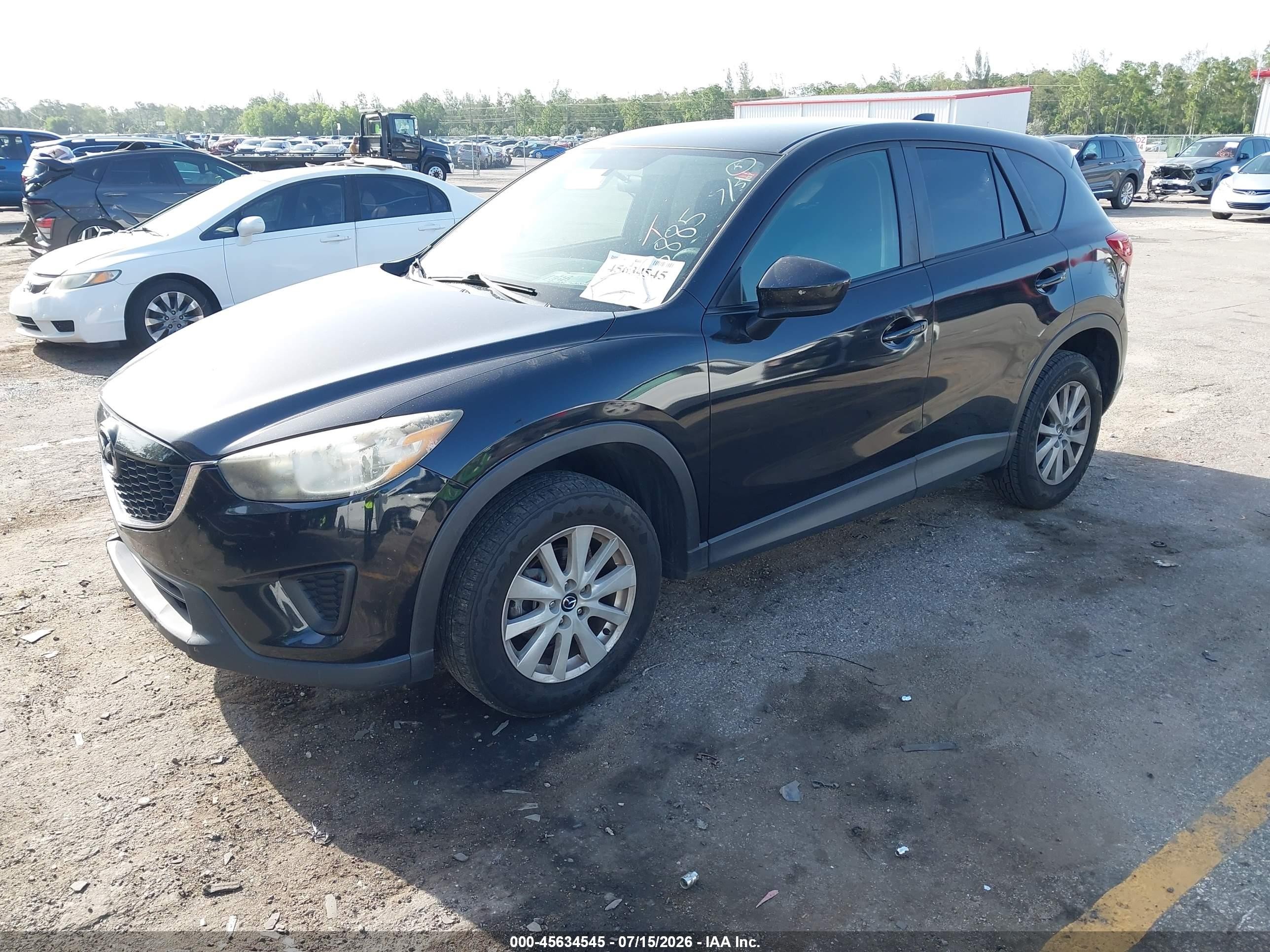 2013 Mazda Cx-5 Sport Black vin: JM3KE2BE7D0163885
