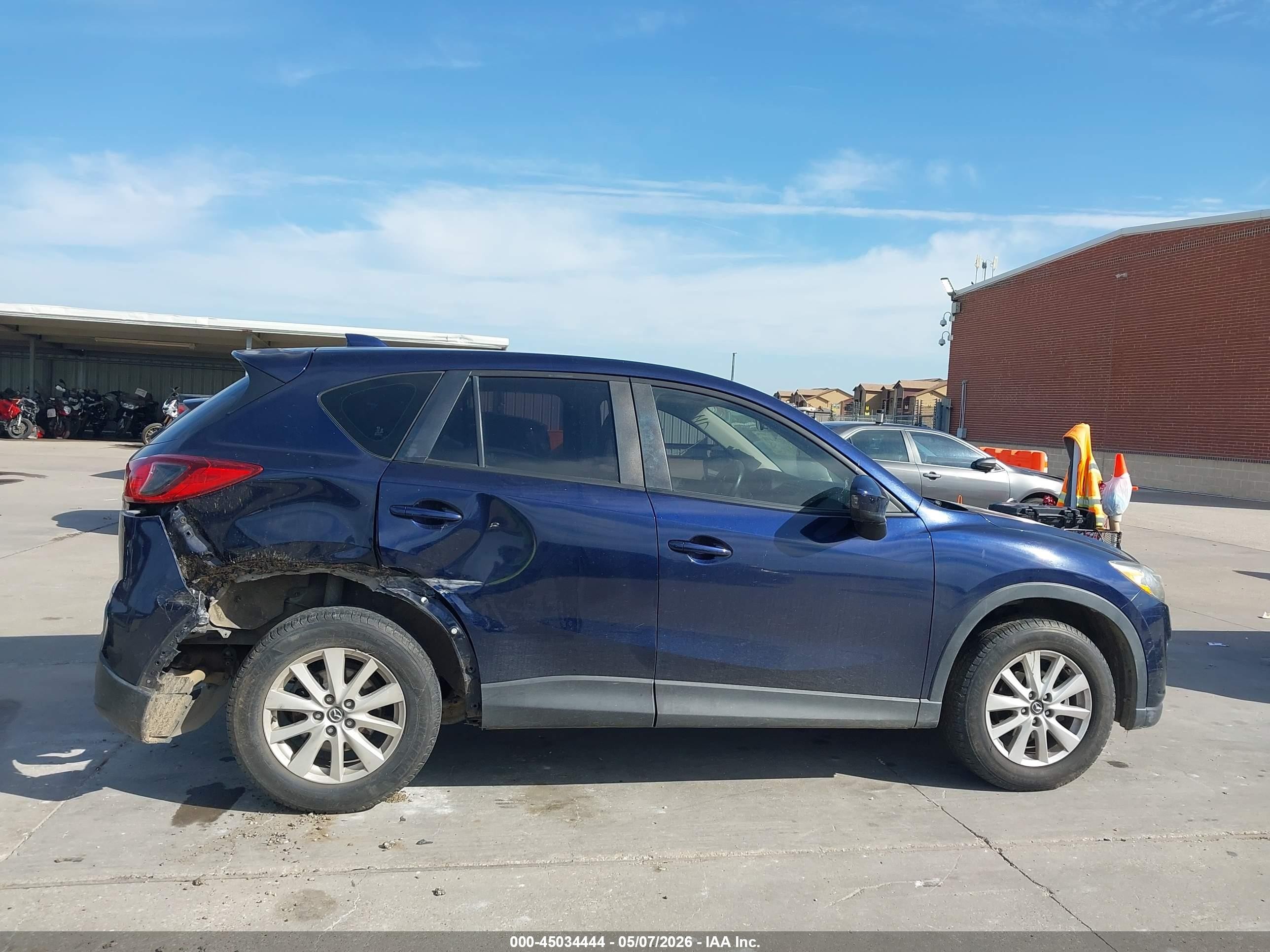 2014 Mazda Cx-5 Sport Синий vin: JM3KE2BE7E0346009