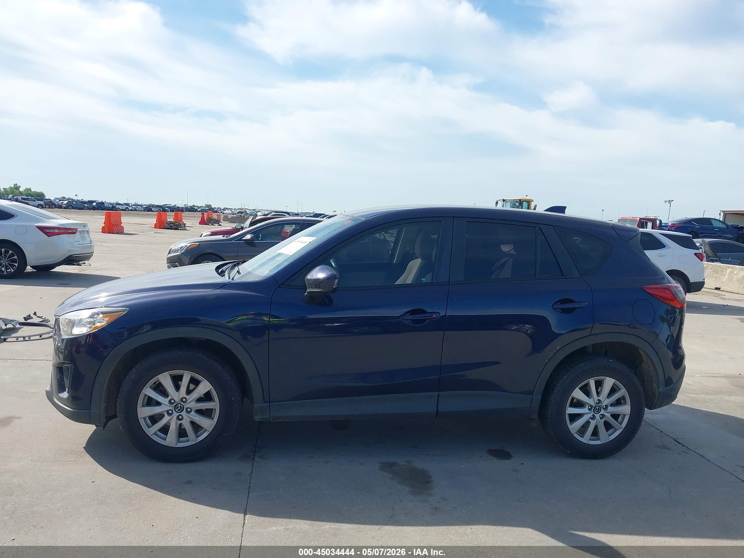 2014 Mazda Cx-5 Sport Синий vin: JM3KE2BE7E0346009