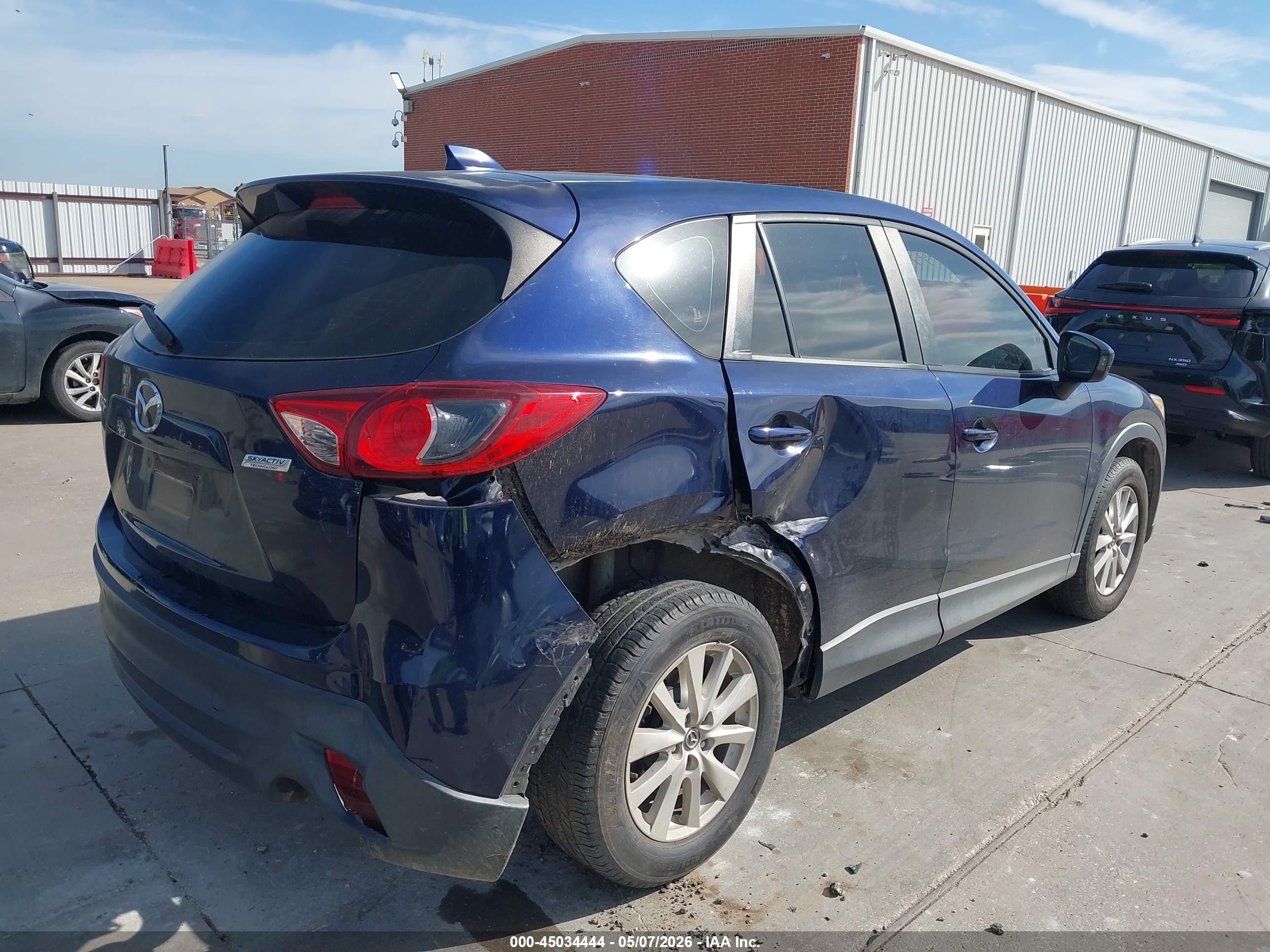 2014 Mazda Cx-5 Sport Синий vin: JM3KE2BE7E0346009