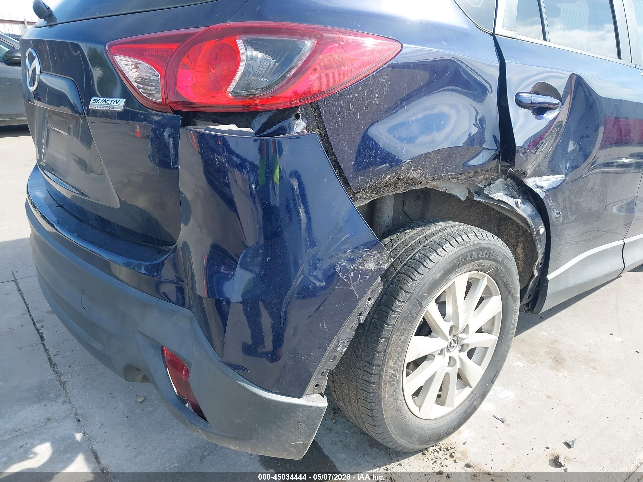 2014 Mazda Cx-5 Sport Синий vin: JM3KE2BE7E0346009