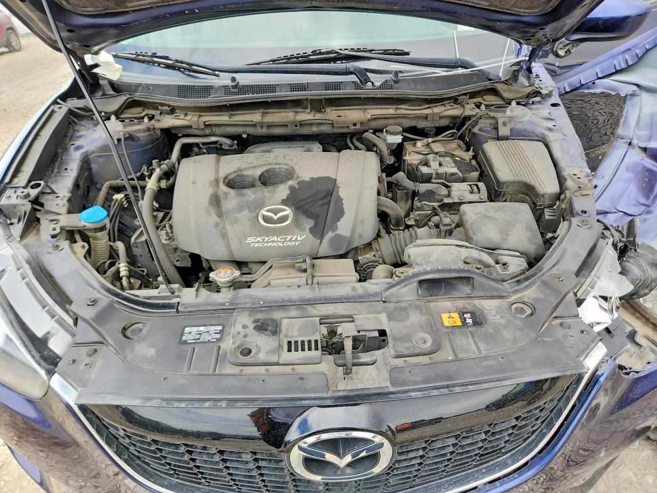 2014 Mazda Cx-5 Sport Blue vin: JM3KE2BE7E0346155