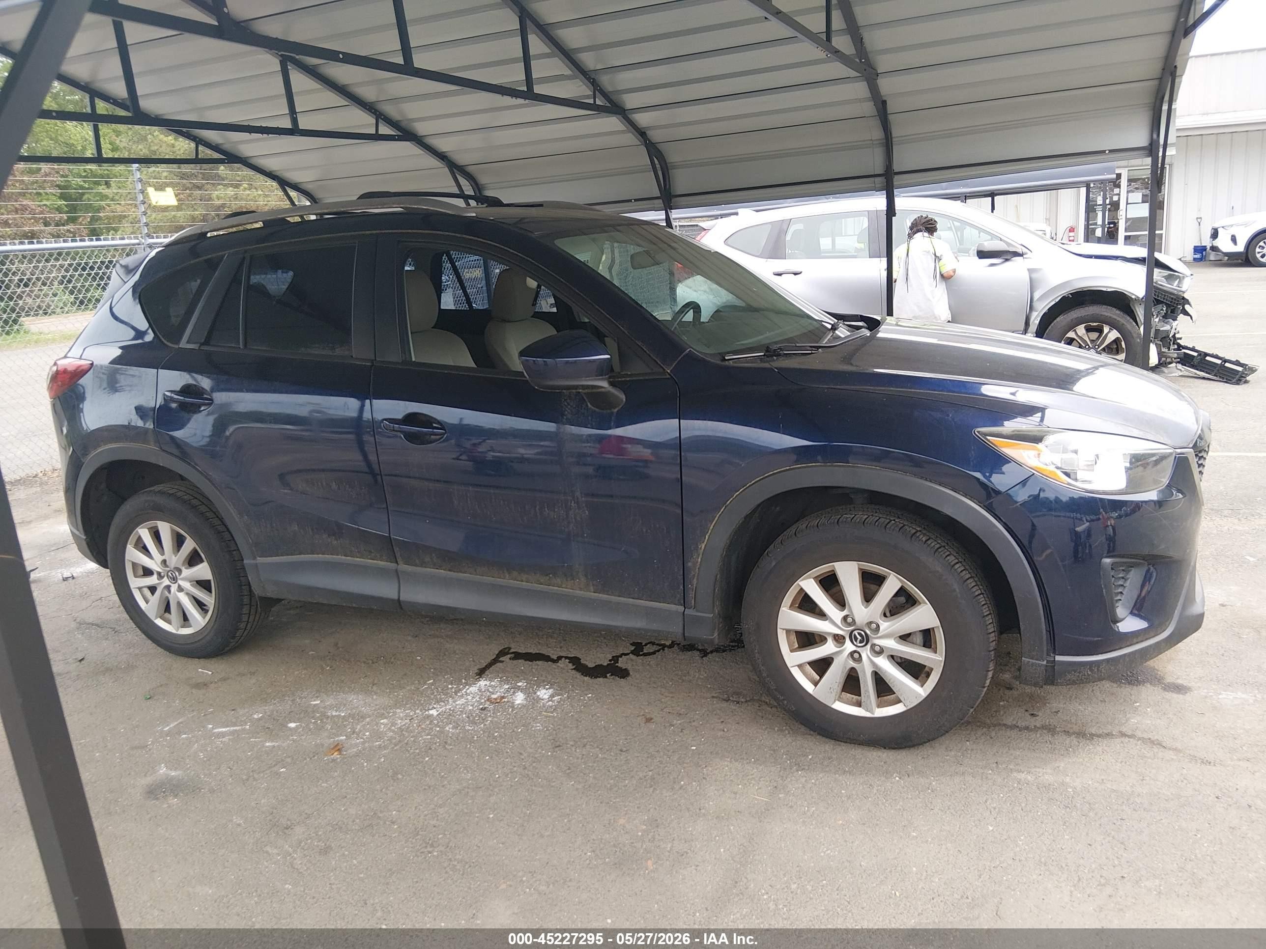 2014 Mazda Cx-5 Sport Dark Blue vin: JM3KE2BE7E0362761
